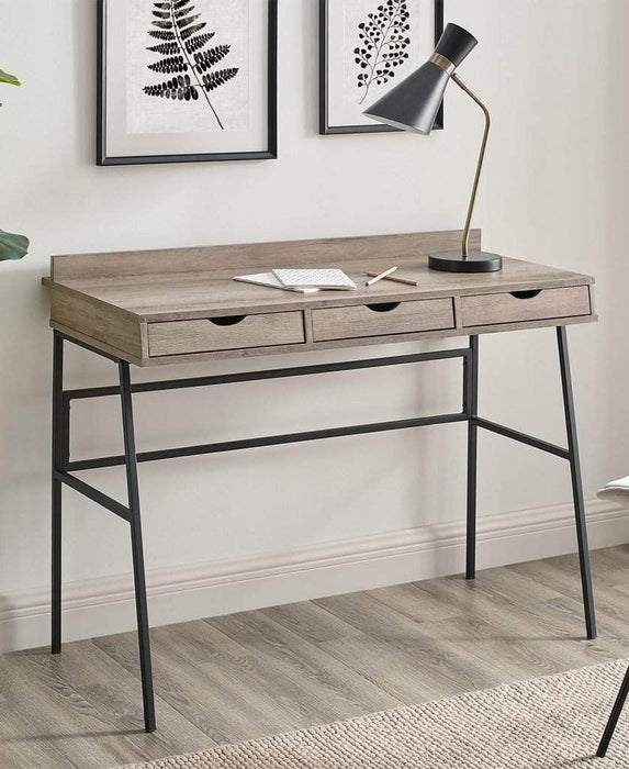 dark walnut writing desk by stratford