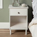 Pending - Walker Edison Nightstand White Modern 1 Drawer Nightstand - Available in 3 Colours