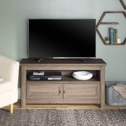 Pending - Walker Edison TV Stand 44" Wood TV Stand - Available in 4 Colours