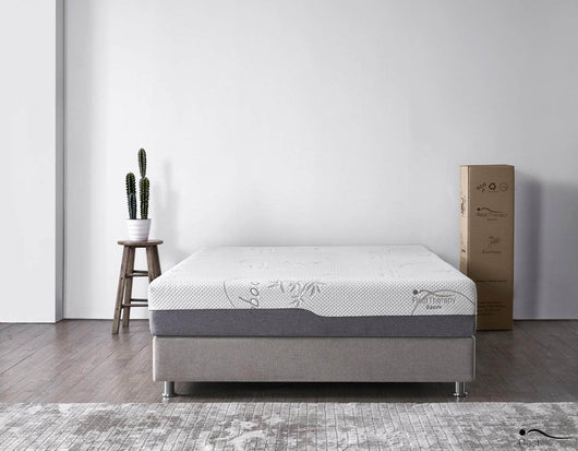 Rest Therapy 10 Inch Renew Bamboo Cool Memory Foam Mattress