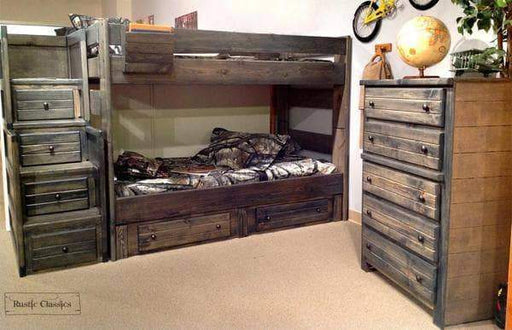 rustic kids beds