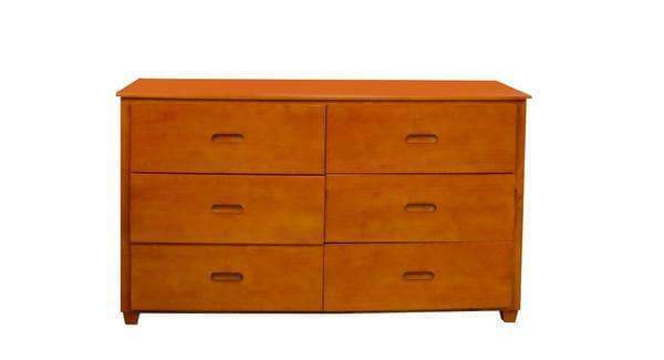 True Contemporary Fraser Oak Six Drawer Dresser Wholesale