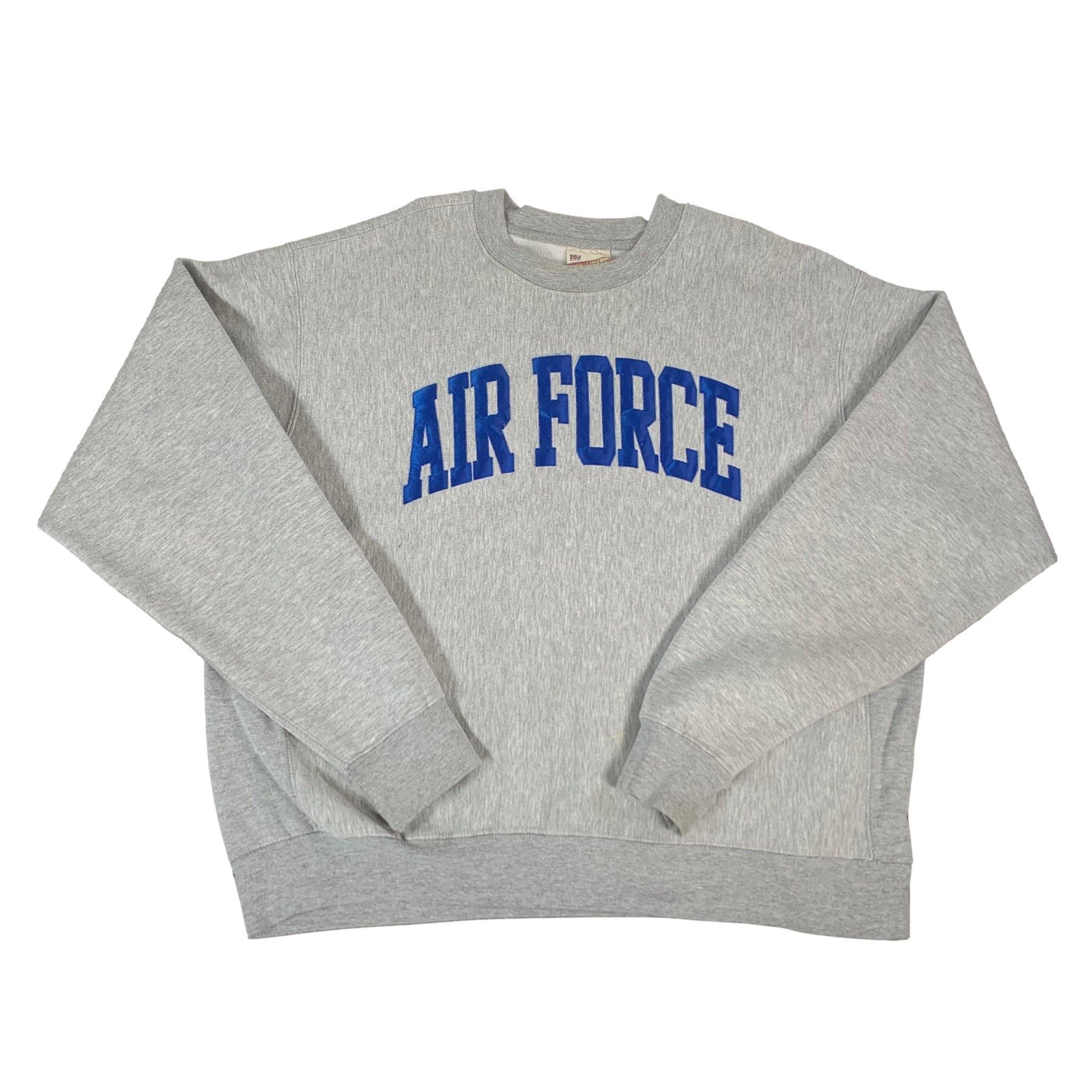 air force crew neck sweatshirt