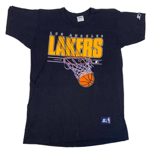 vintage lakers tee