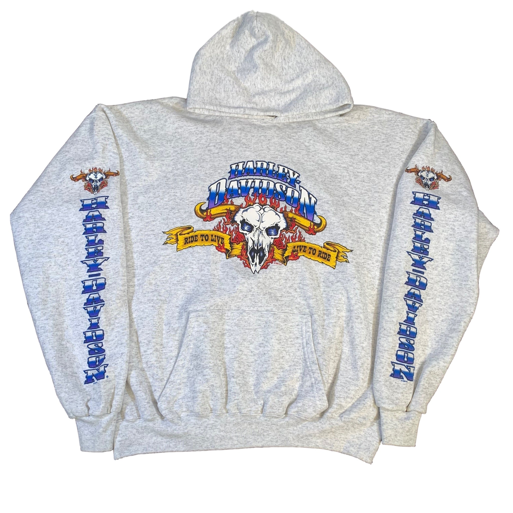 vintage harley hoodie