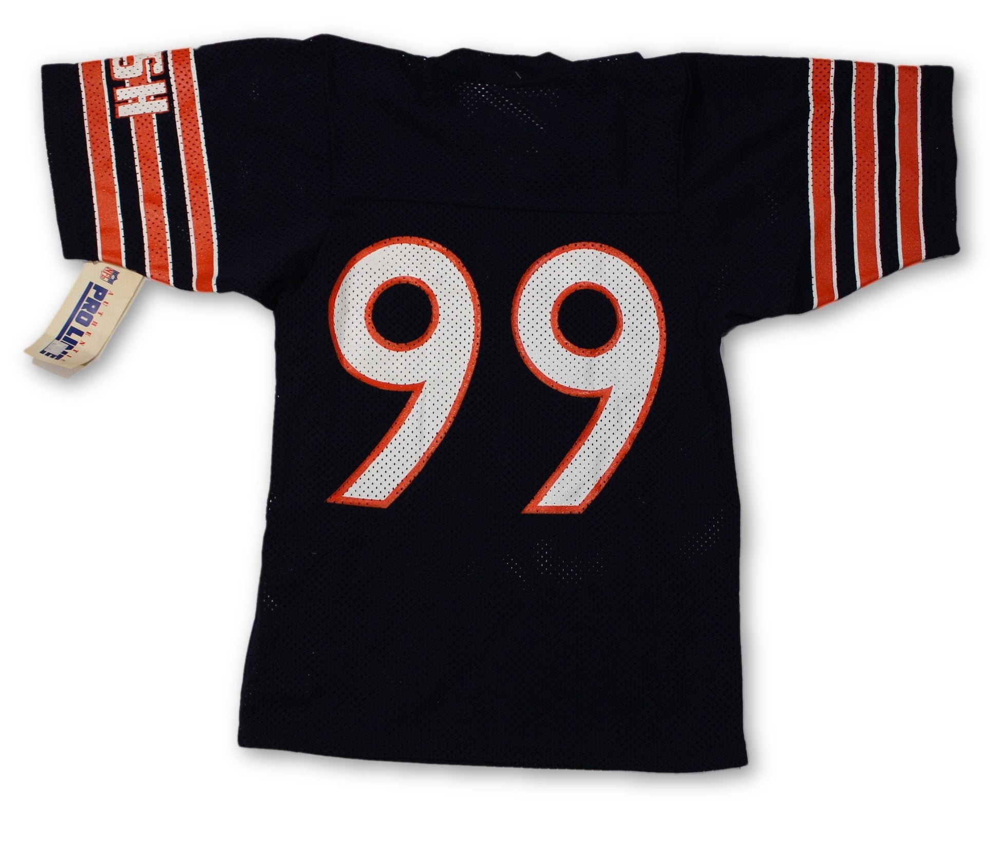 Elite Men's Dan Hampton Orange Jersey - #99 Football Chicago Bears