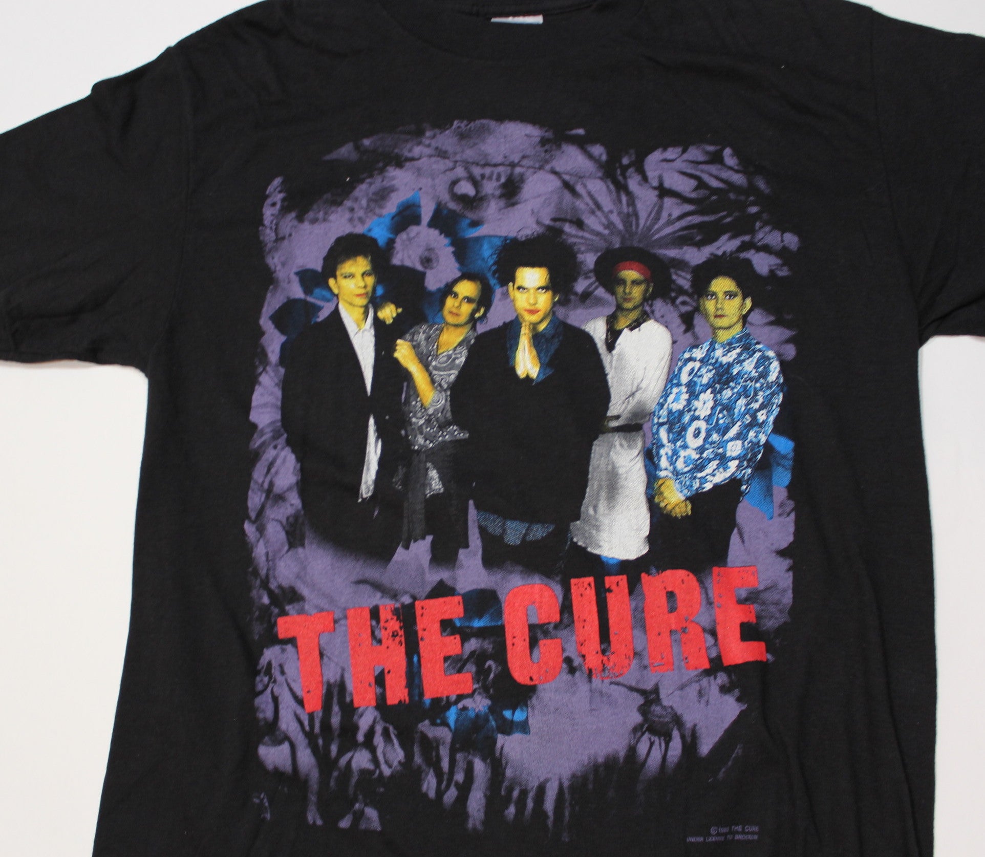 the cure t shirt vintage