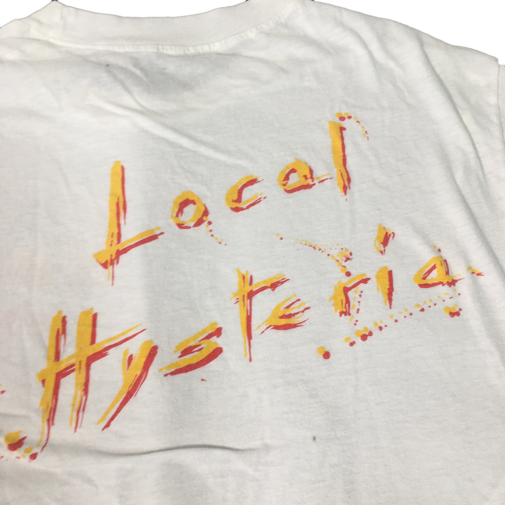 Vintage Def Leppard Local Hysteria T Shirt Jointcustodydc