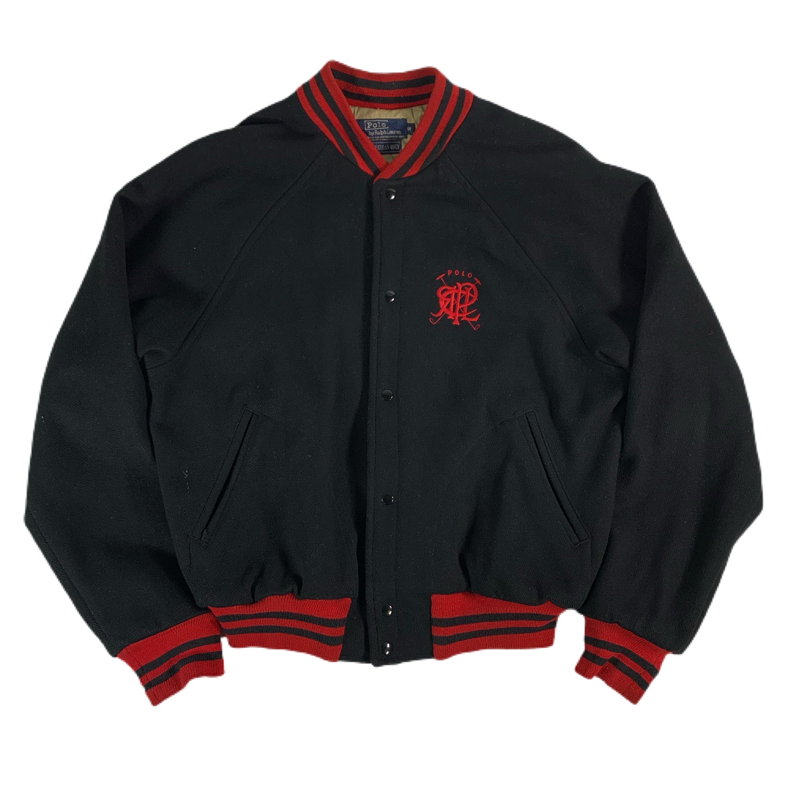 ralph lauren bomber jacket vintage