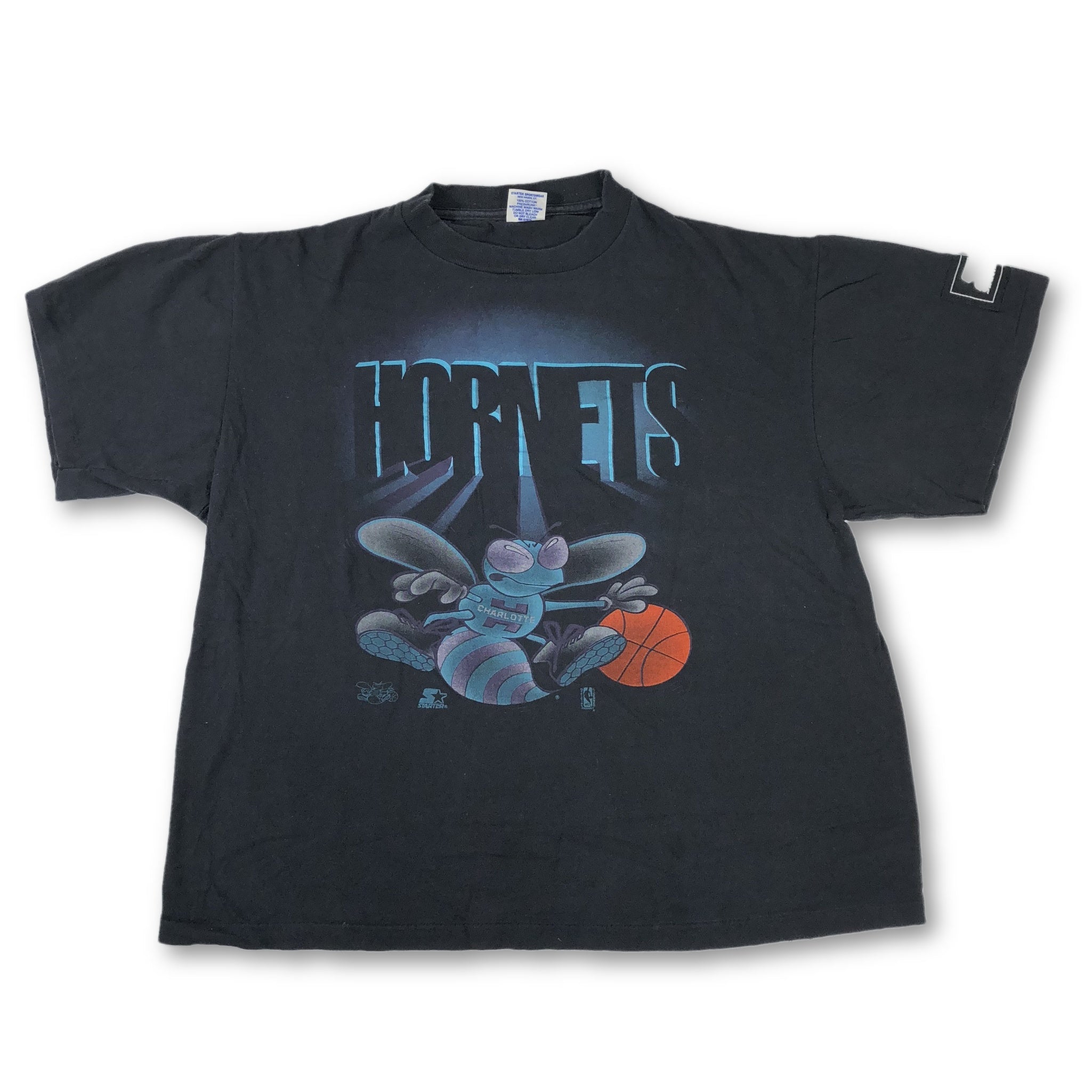 vintage charlotte hornets shirt