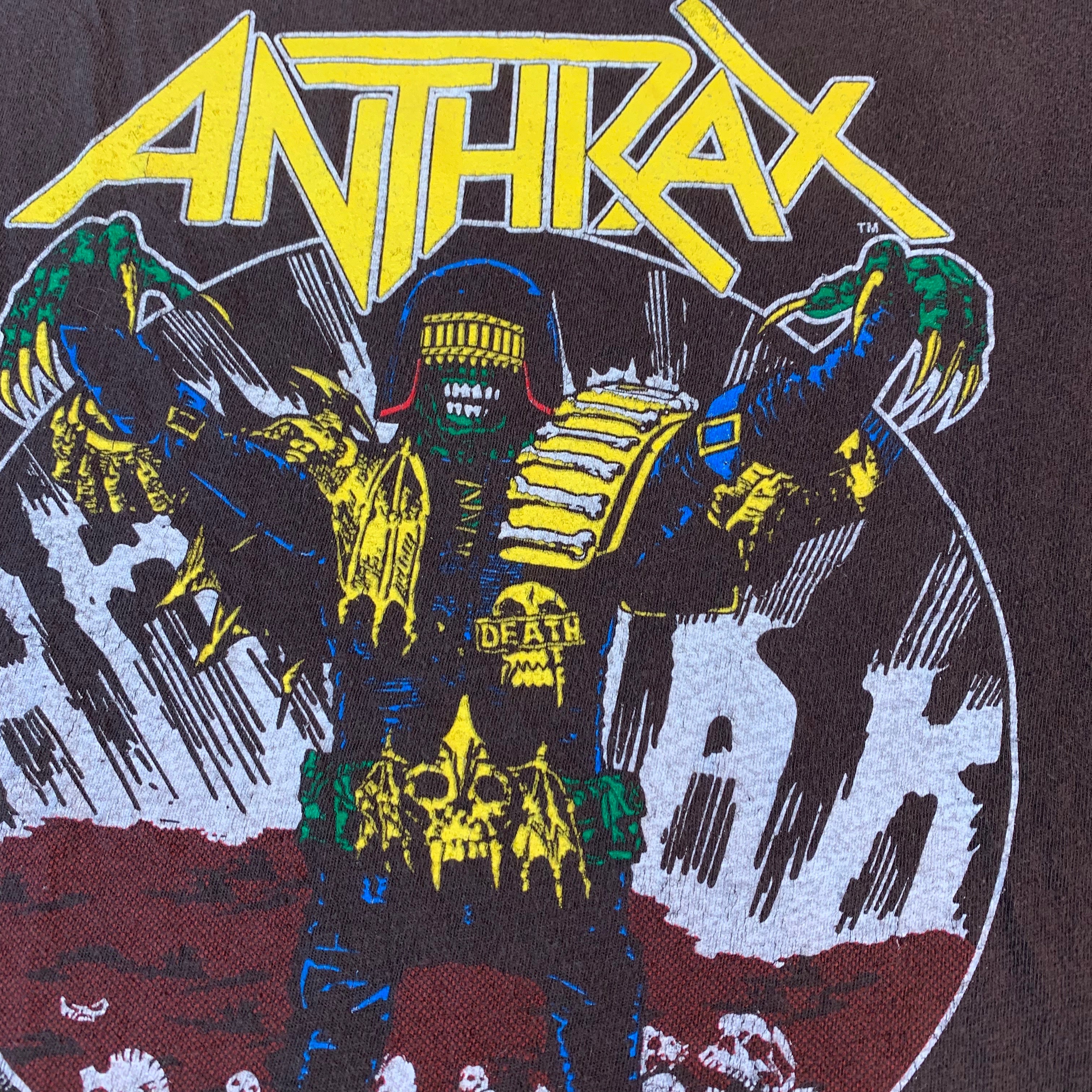 anthrax judge dredd shirt