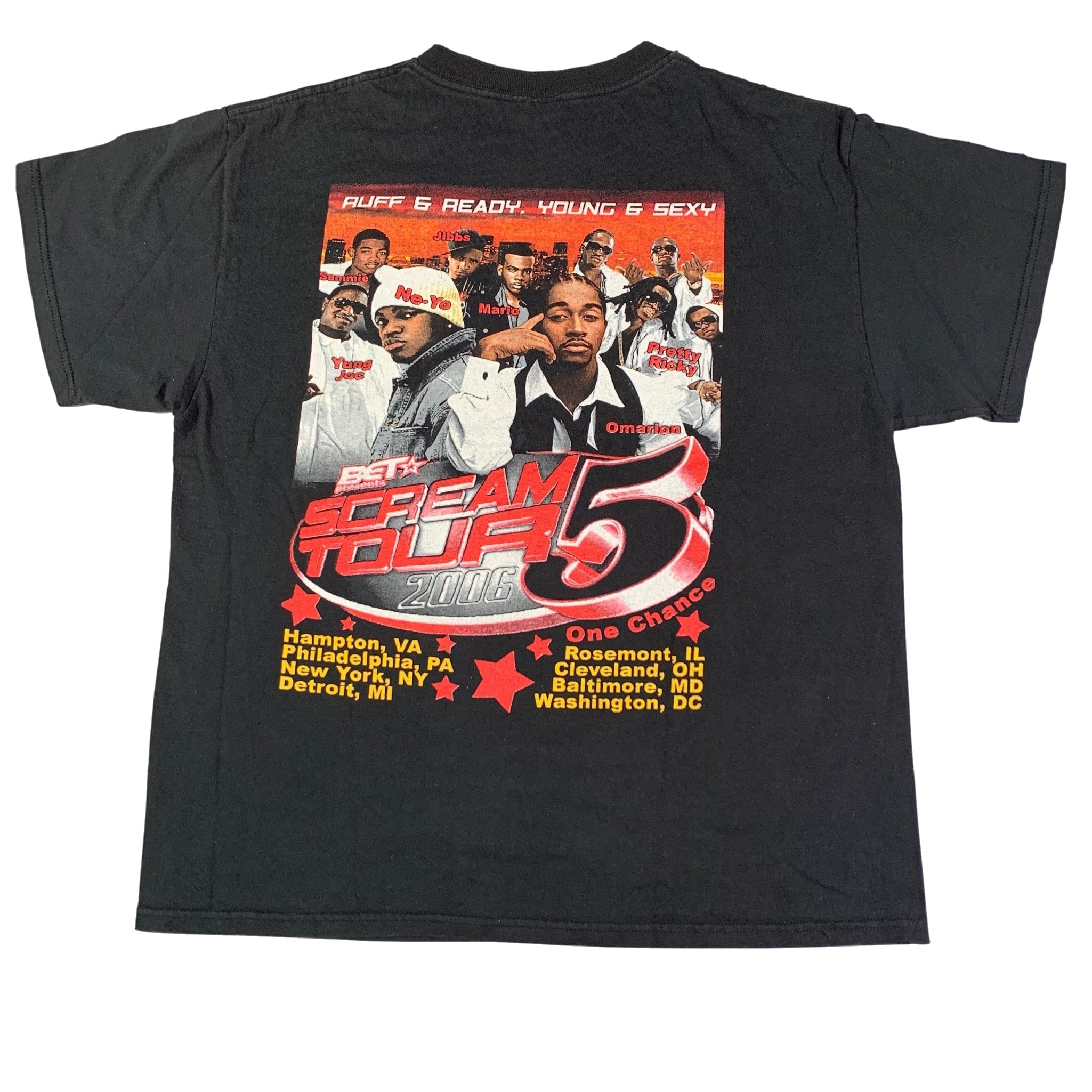 Vintage Omarion Ne Yo Scream Tour T Shirt Jointcustodydc
