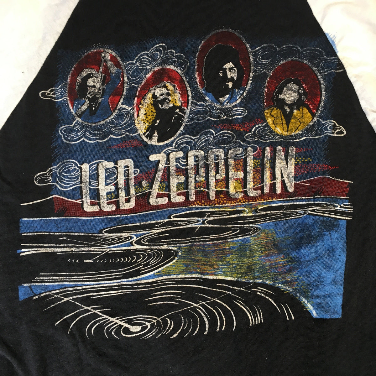 led zeppelin raglan