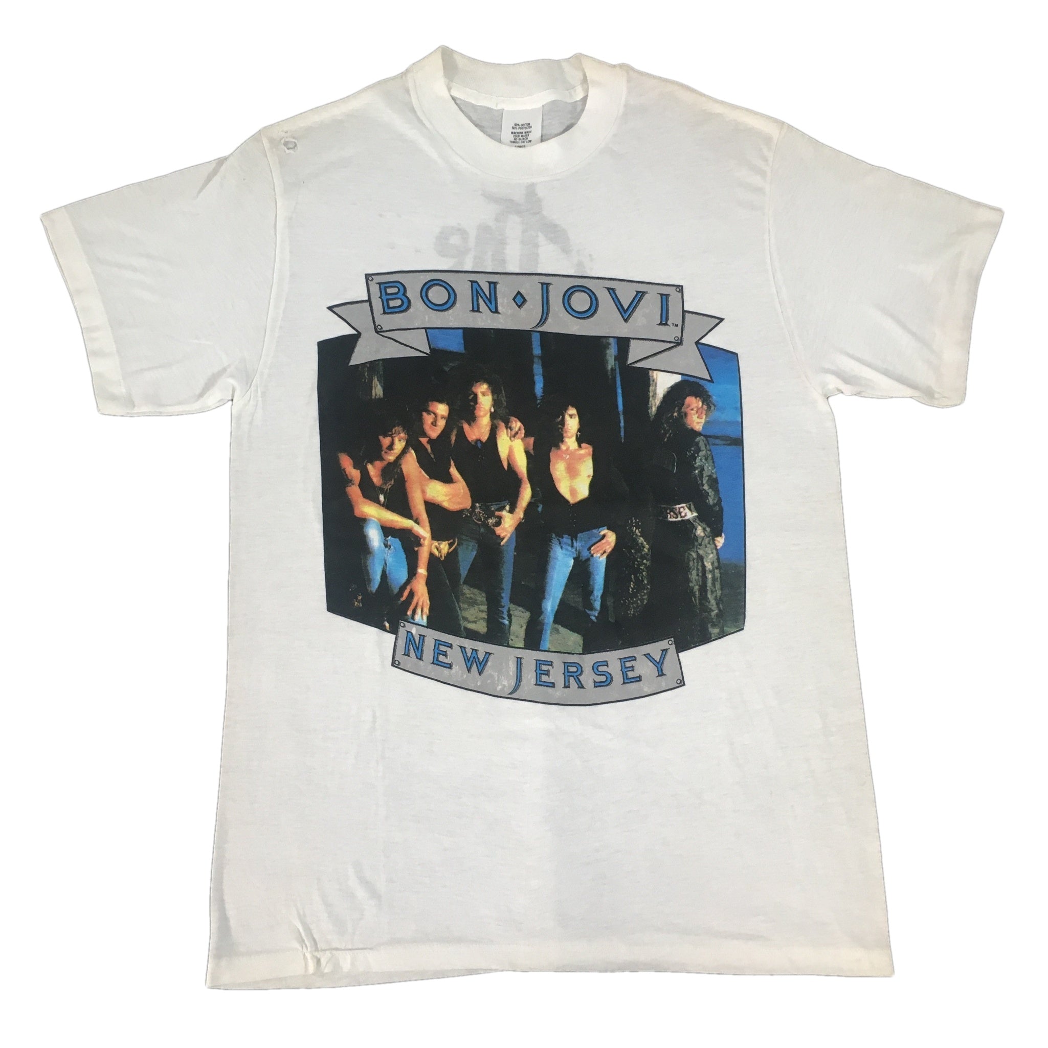 bon jovi new jersey t shirt