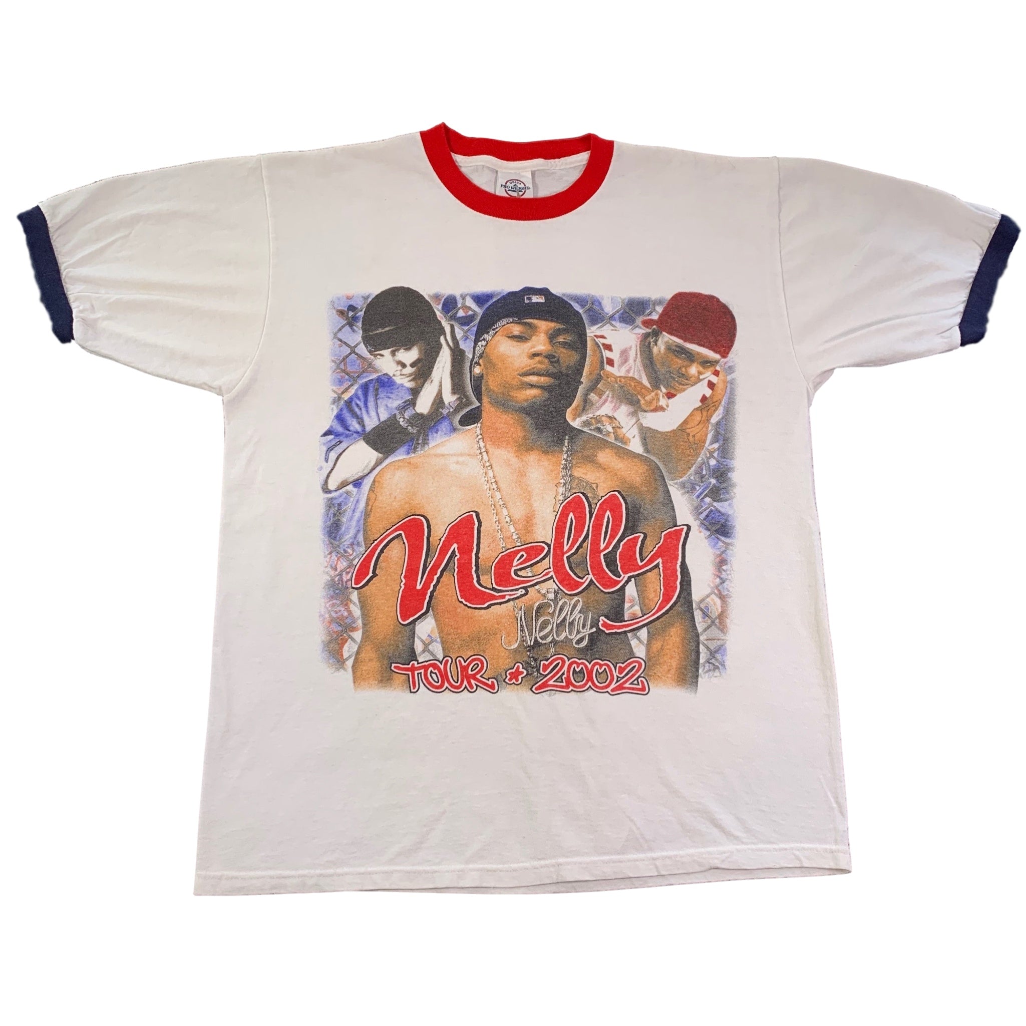 Vintage Nelly "2002" Tour Ringer Shirt