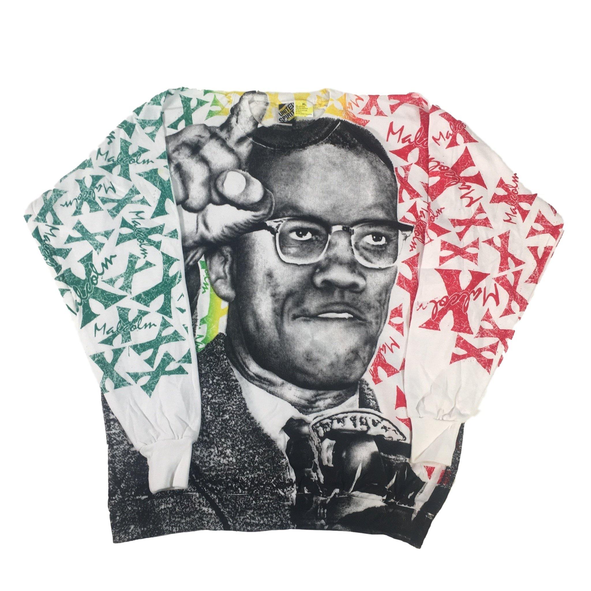 malcolm x crewneck