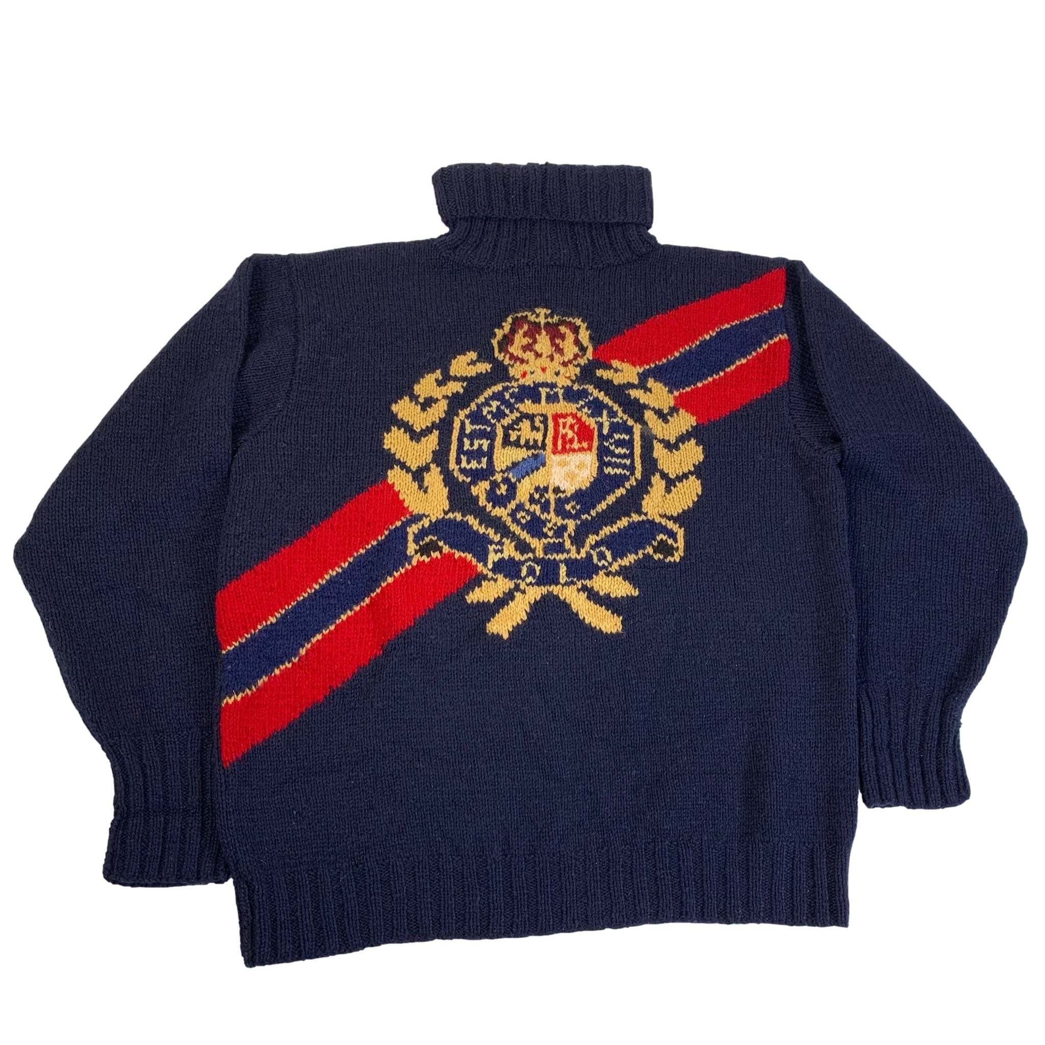 polo ralph lauren crest crew neck sweatshirt