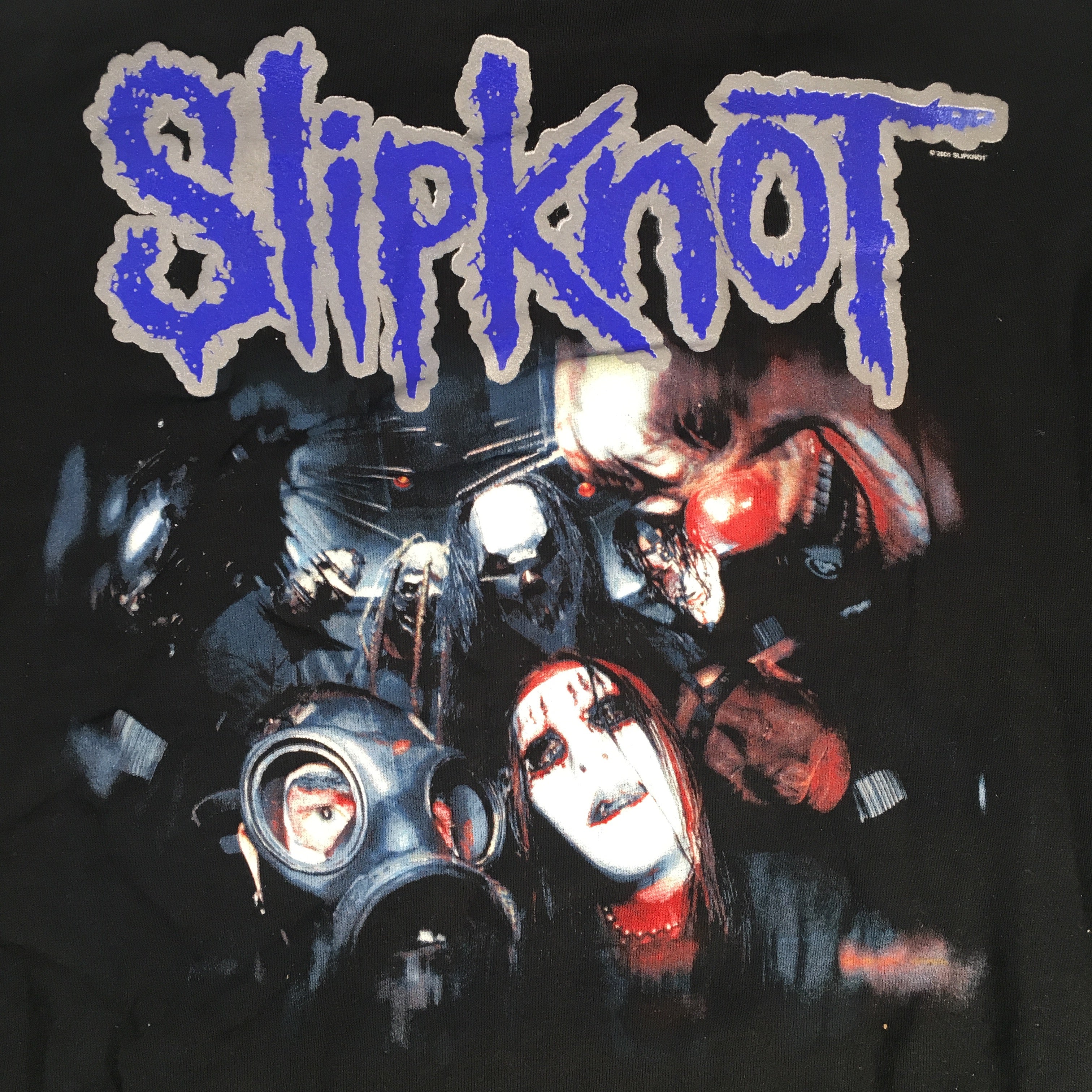 ヴィンテージ VINTAGE 00s 2001 SLIPKNOT スリップノット Blur Logo