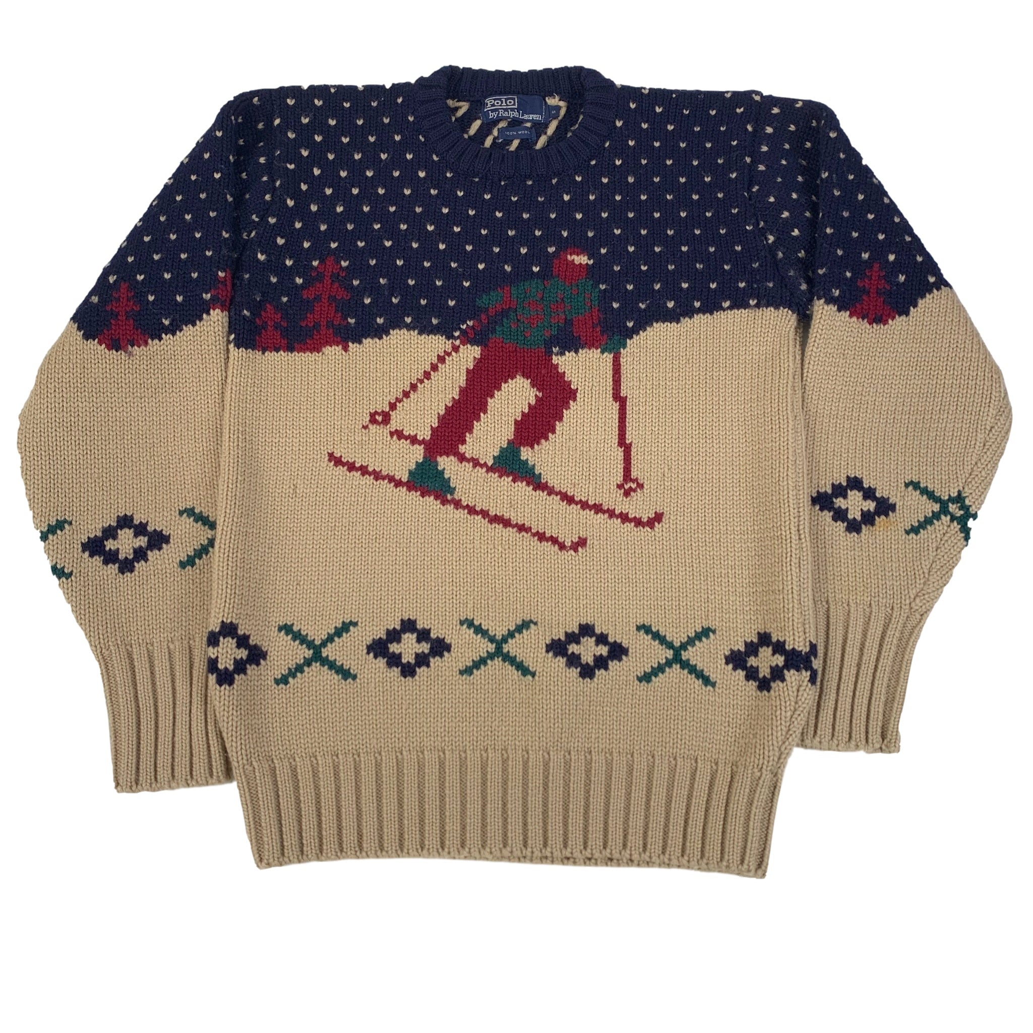 Vintage Polo Ralph Lauren Wool "Ski" Sweater