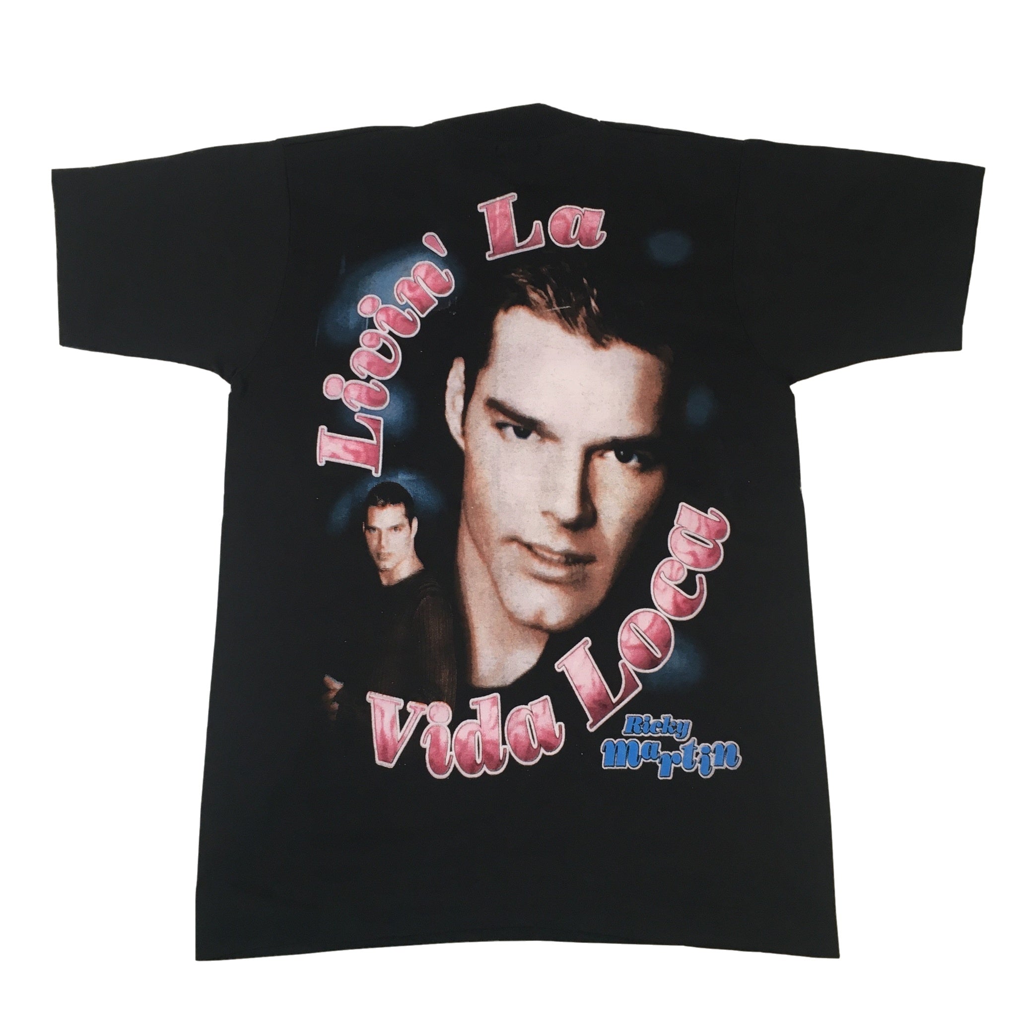 Vintage Ricky Martin Livin La Vida Loca T Shirt Jointcustodydc