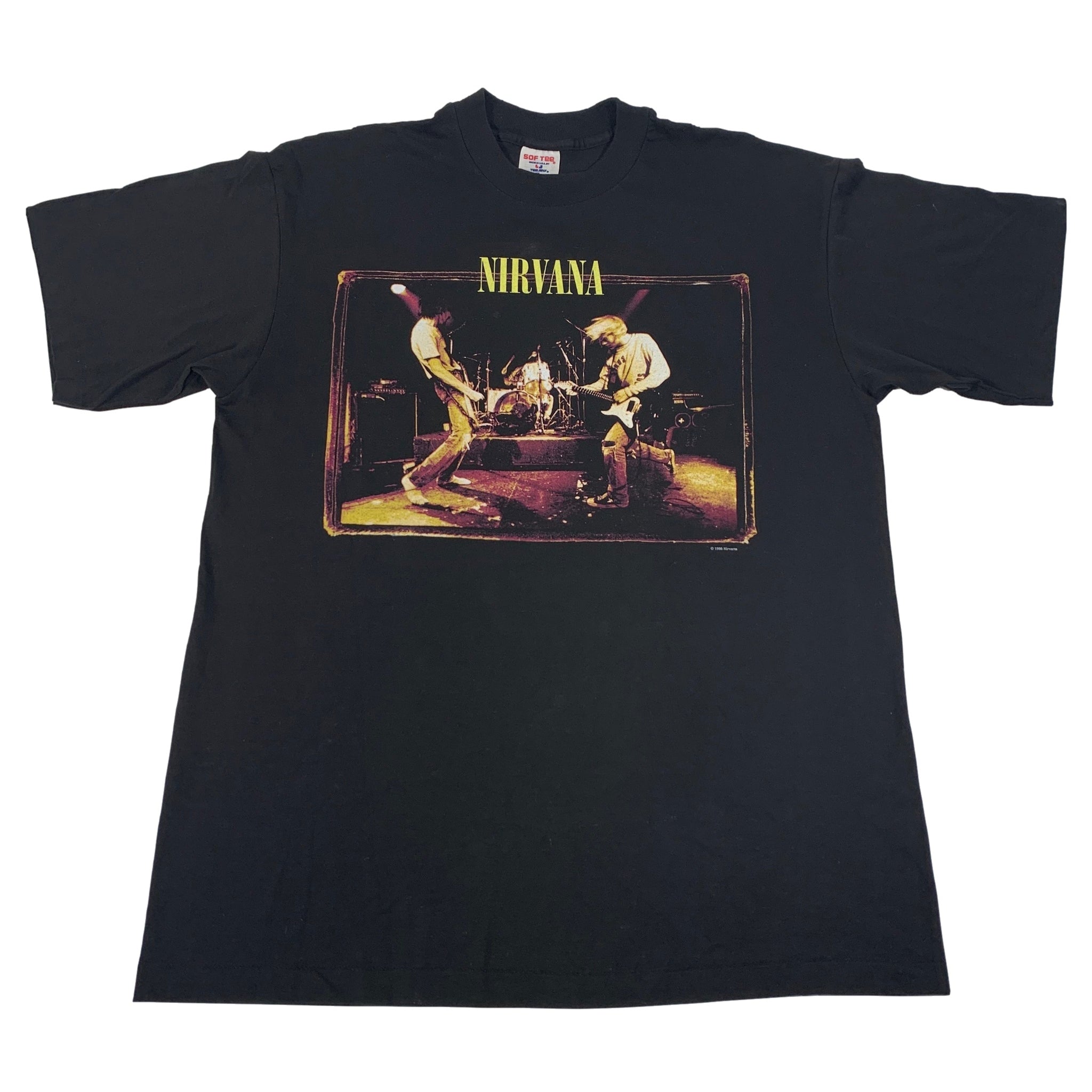 希少00´s NIRVANA From the Muddy Banks Tシャツ-