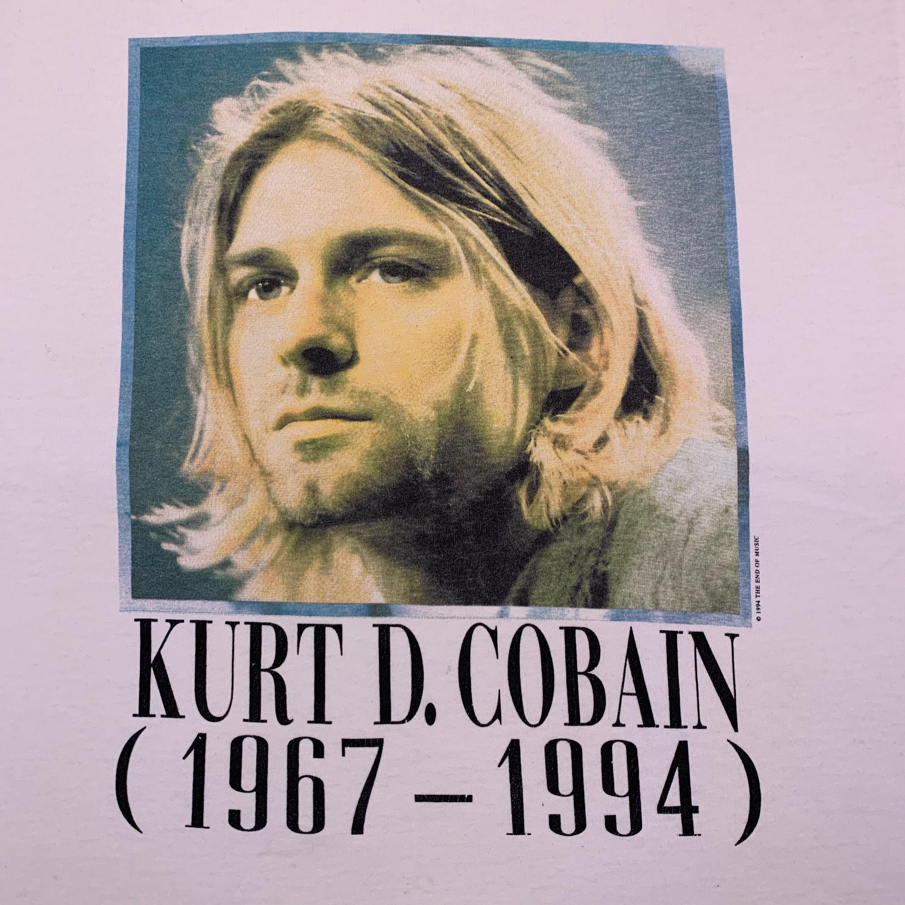 Vintage Nirvana Kurt D. Cobain 