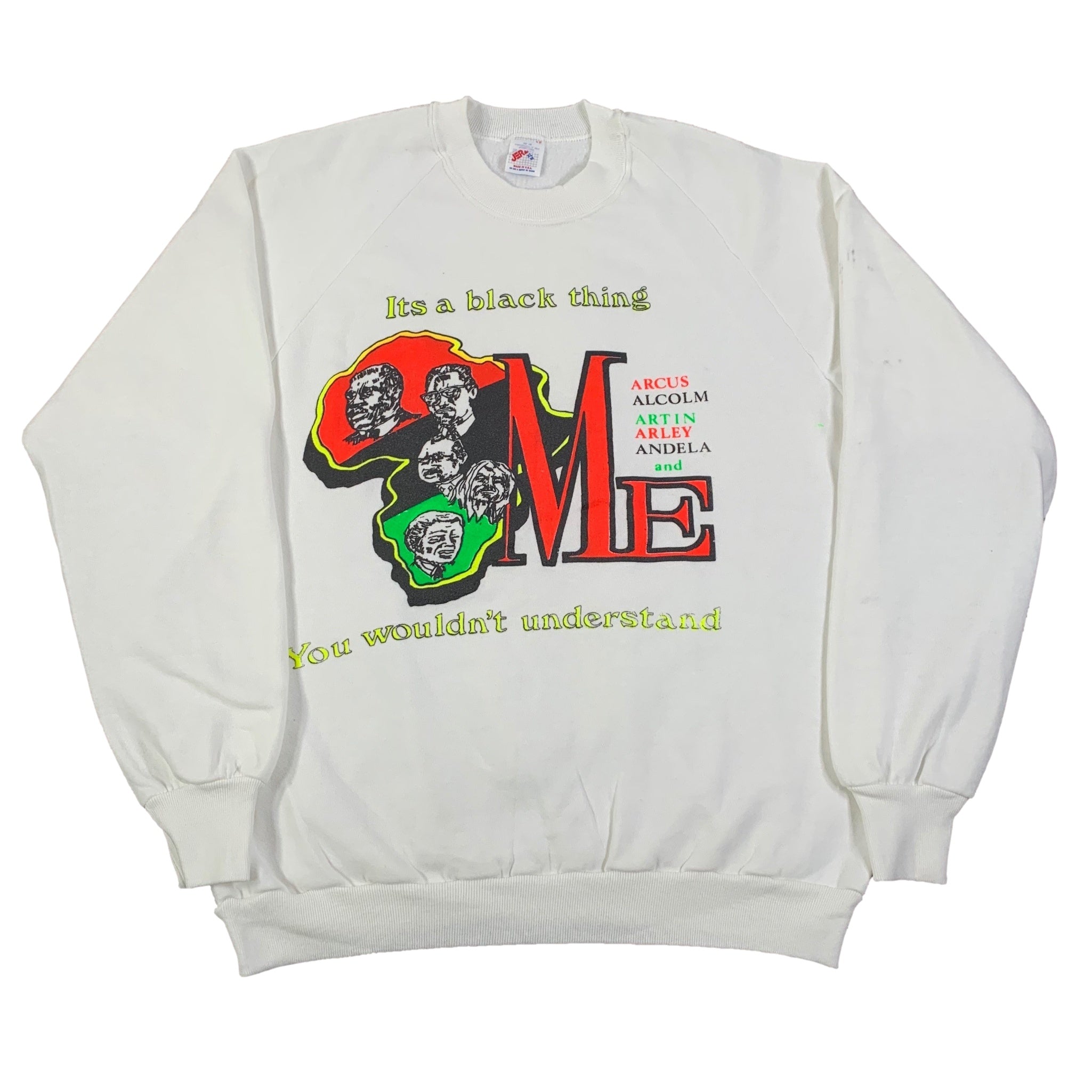 malcolm x crewneck