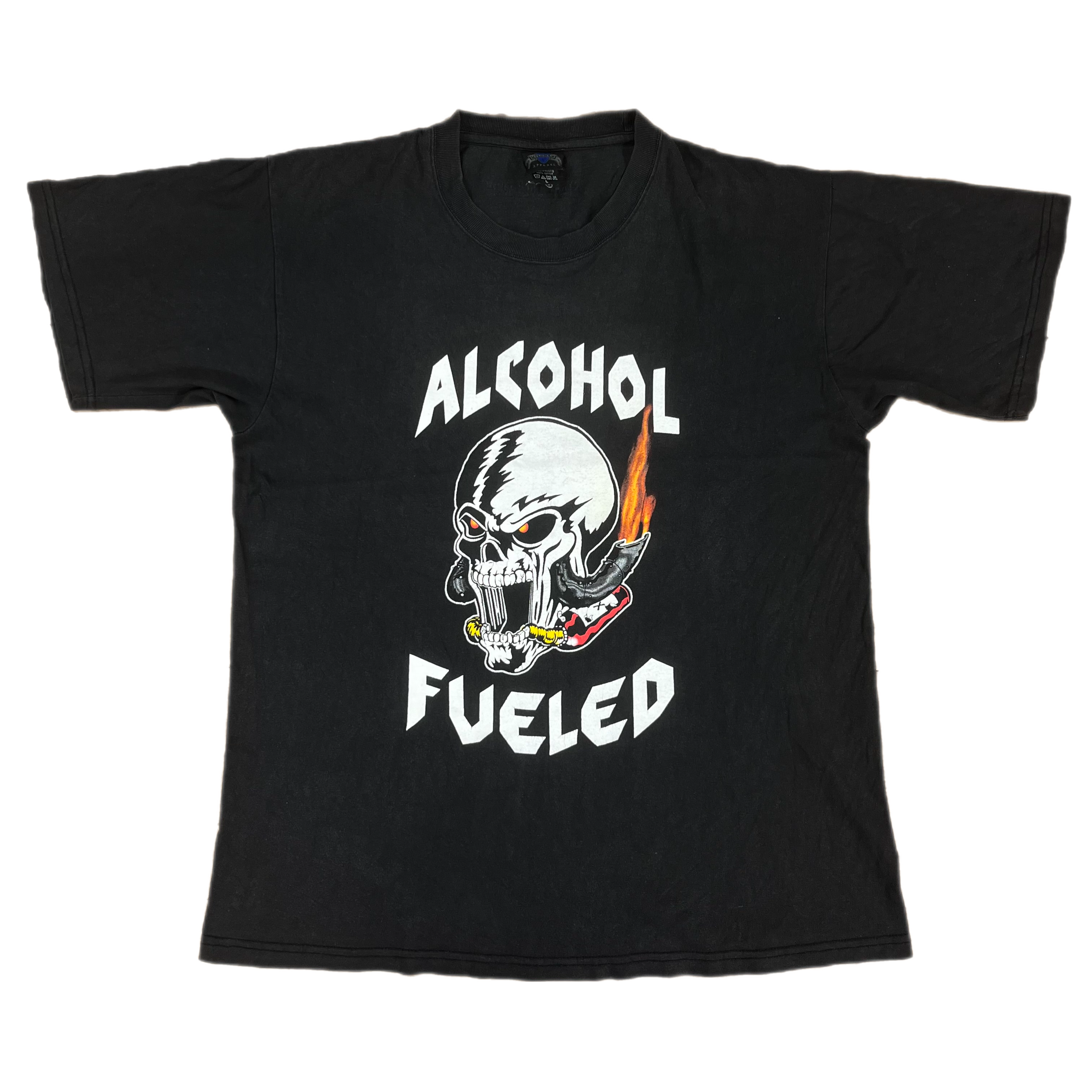 Vintage Stone Cold Steve Austin WWF &quot;Alcohol Fueled&quot; T-Shirt