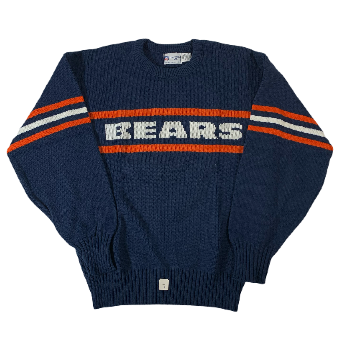 Vintage Chicago Bears “Cliff Engle” Knit Sweater | jointcustodydc