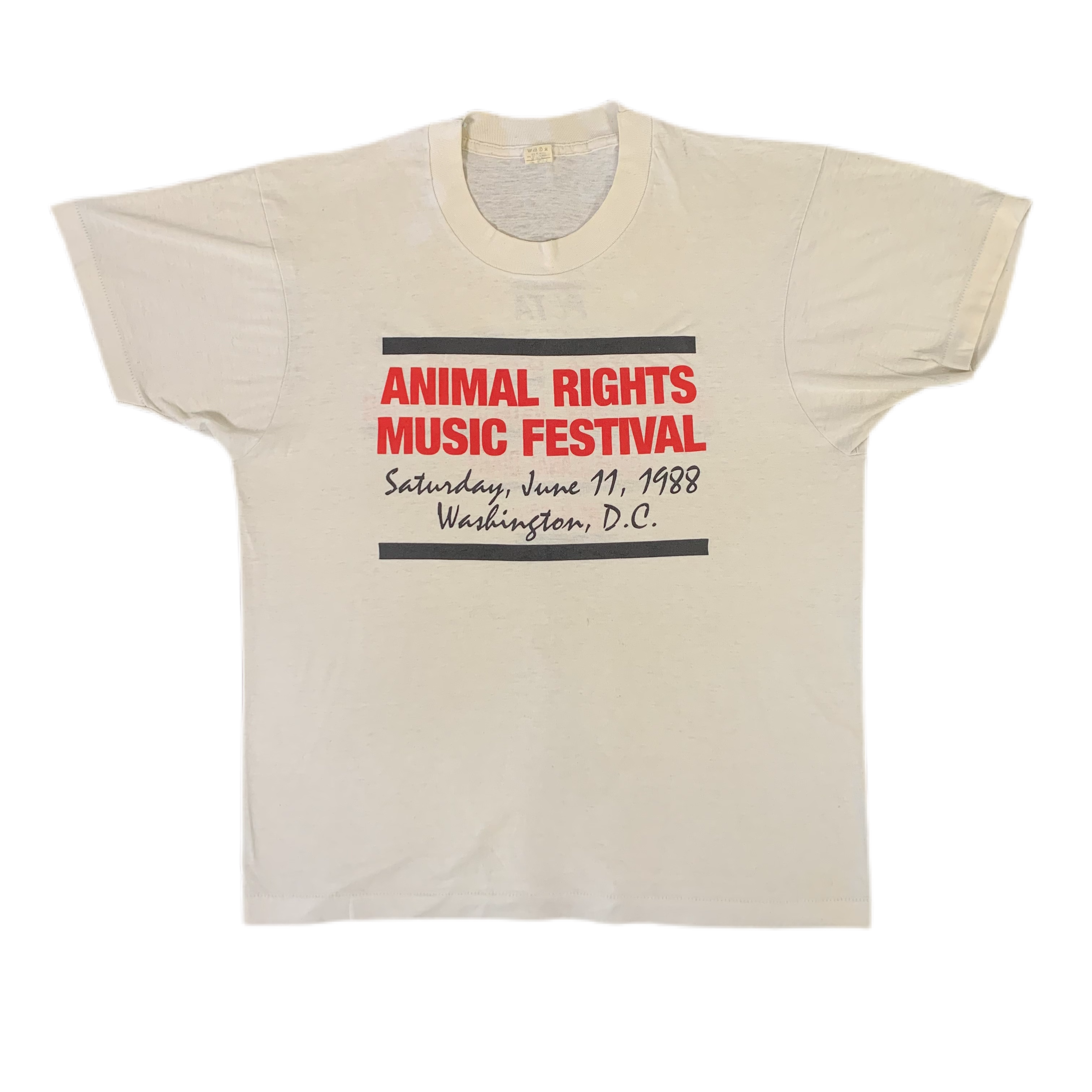Vintage PETA "Animal Music Festival" T-Shirt | jointcustodydc