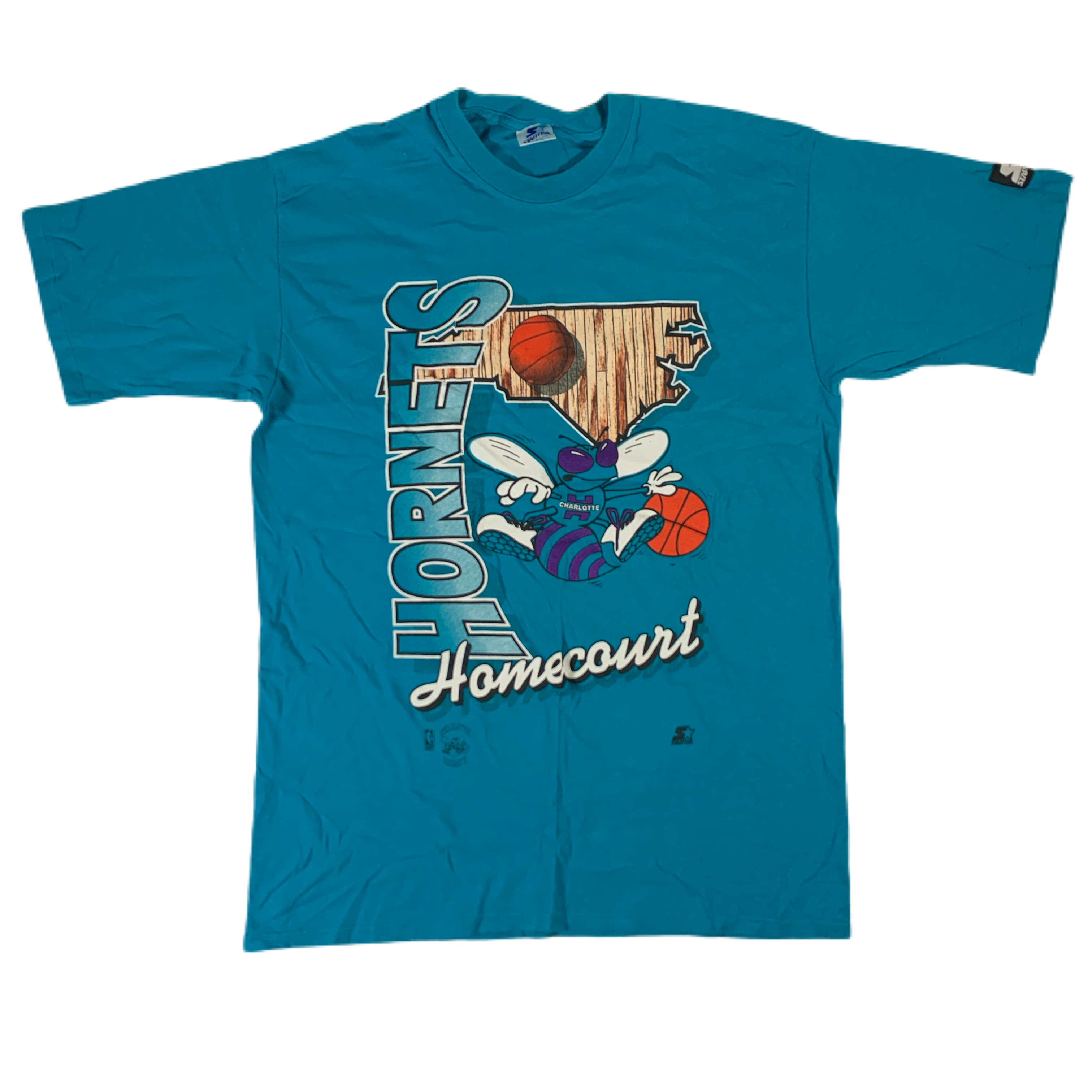 vintage charlotte hornets shirt