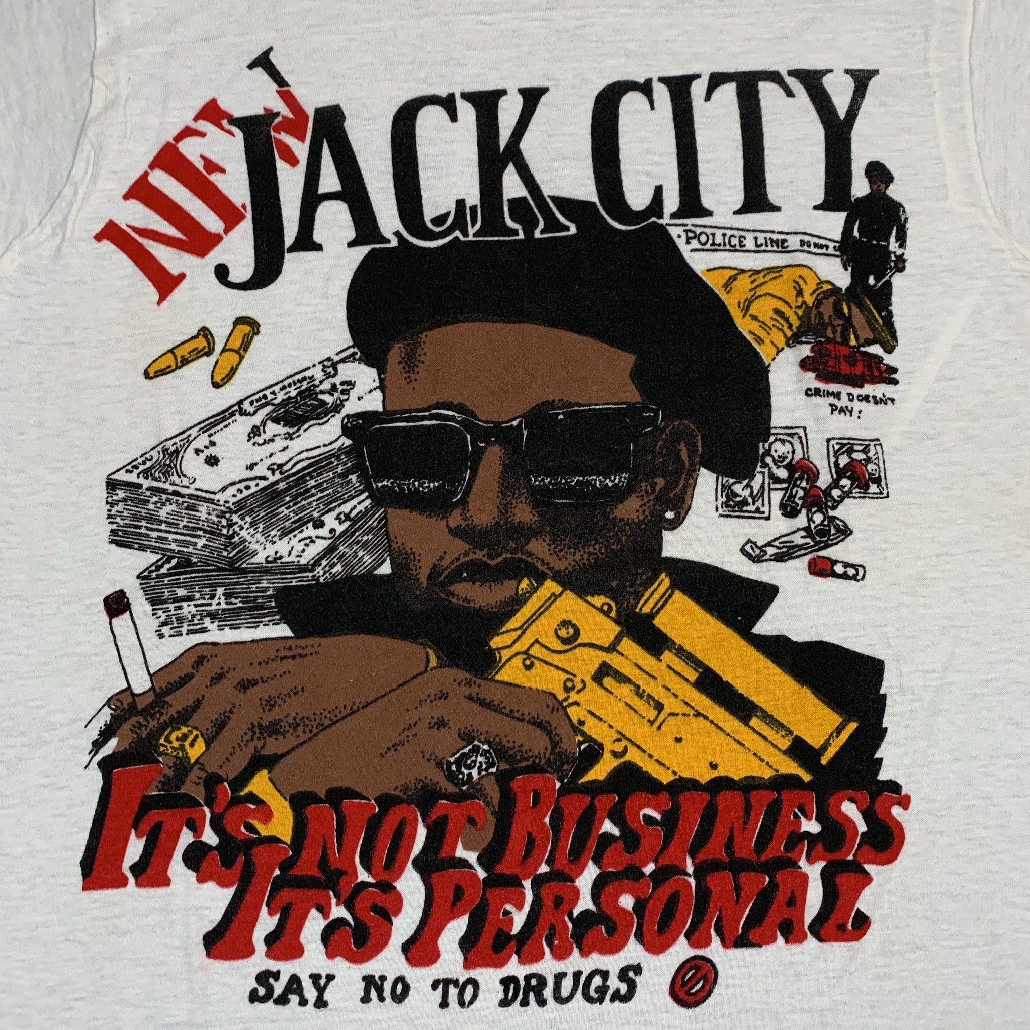 90s new jack city ムービーTシャツ ラップT 映画T | www