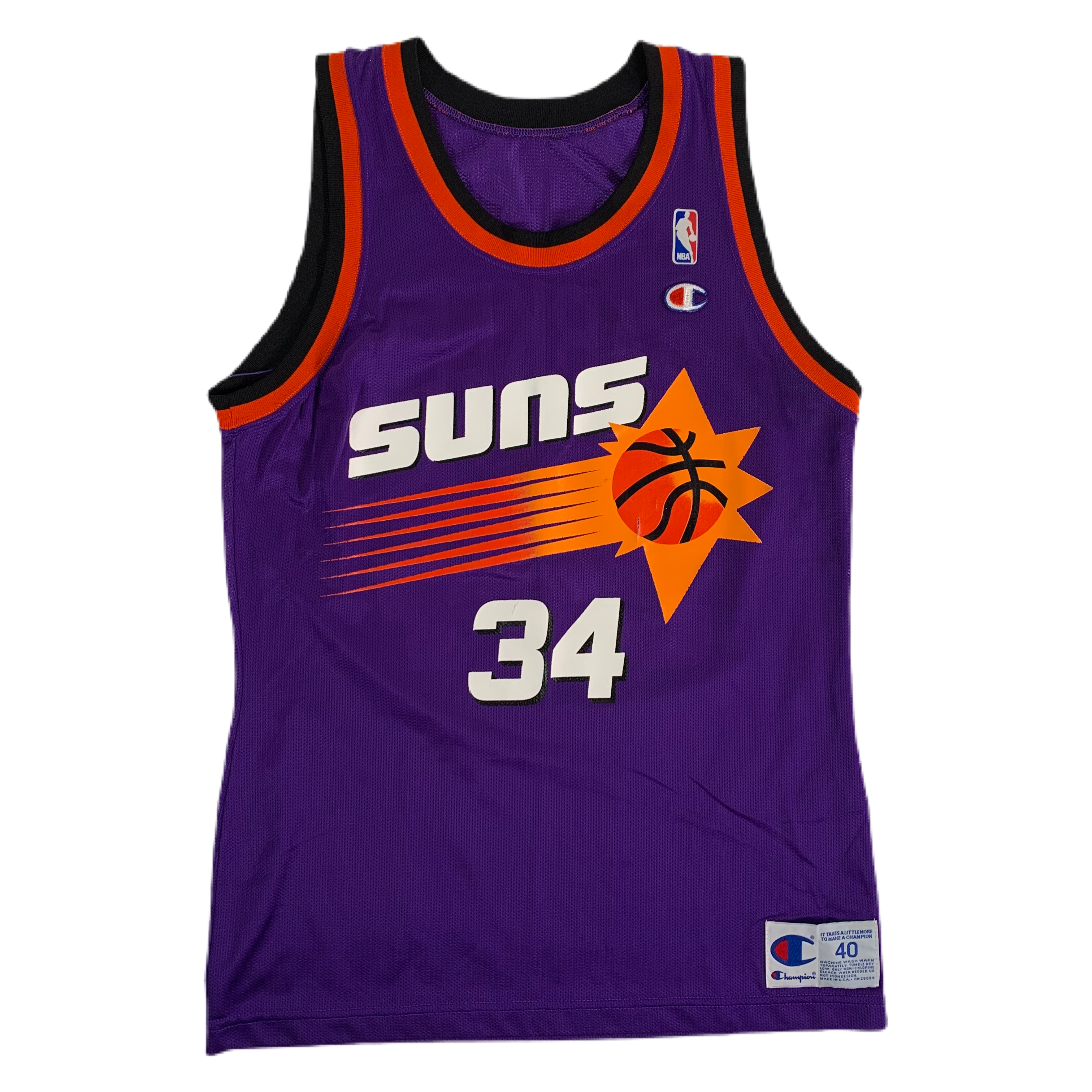 Charles Barkley Signed Suns Jersey (PSA Hologram)