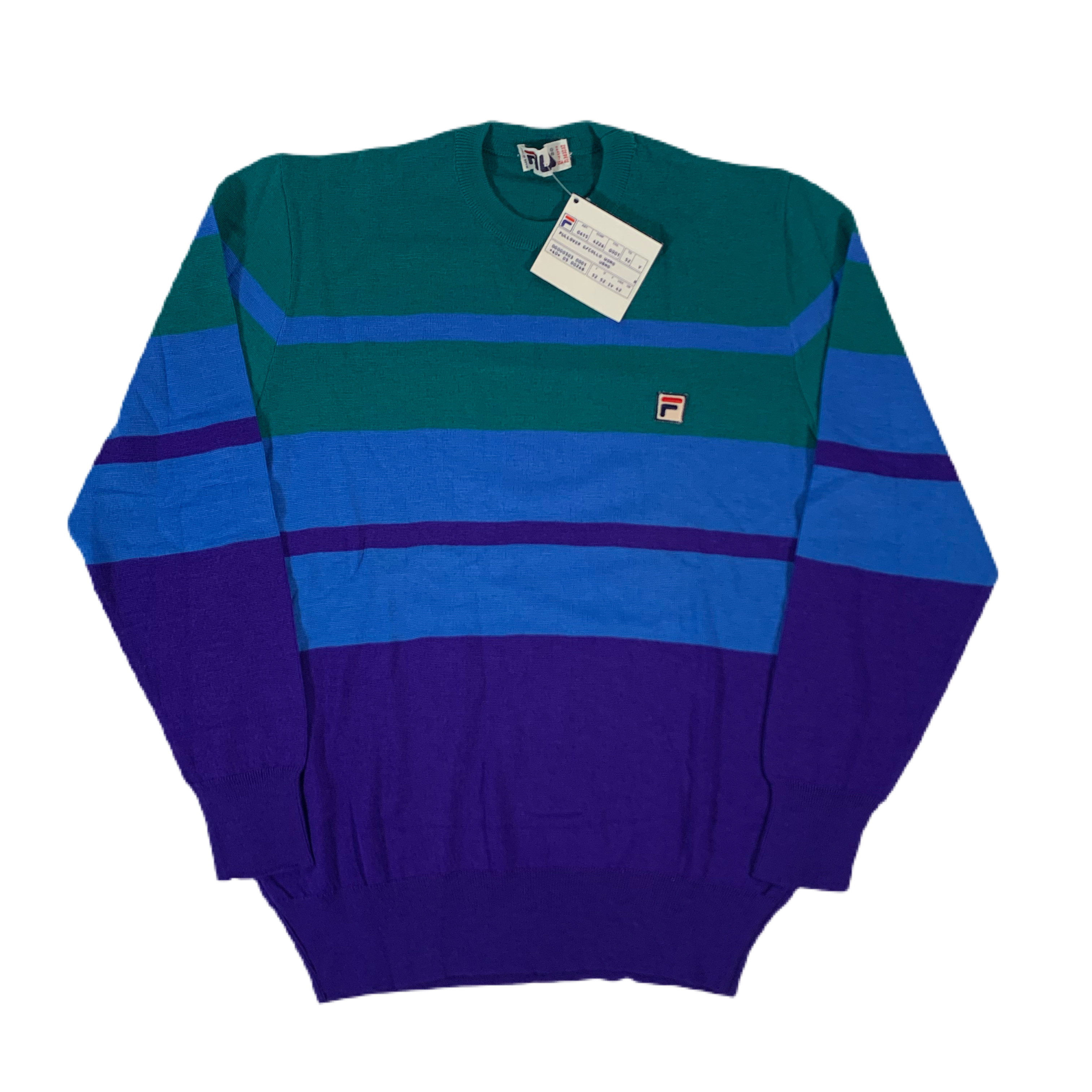 fila striped sweater