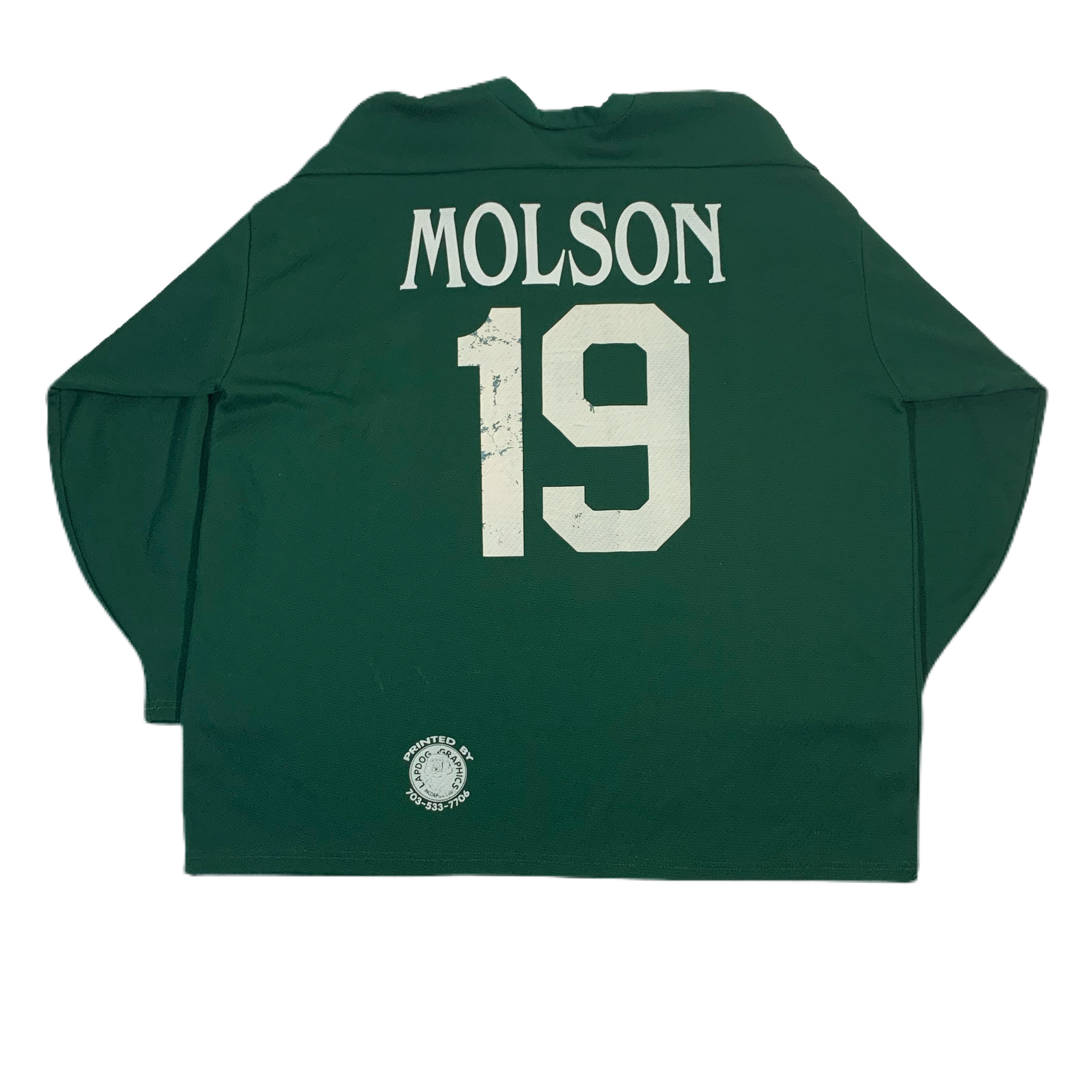 molson hockey jersey