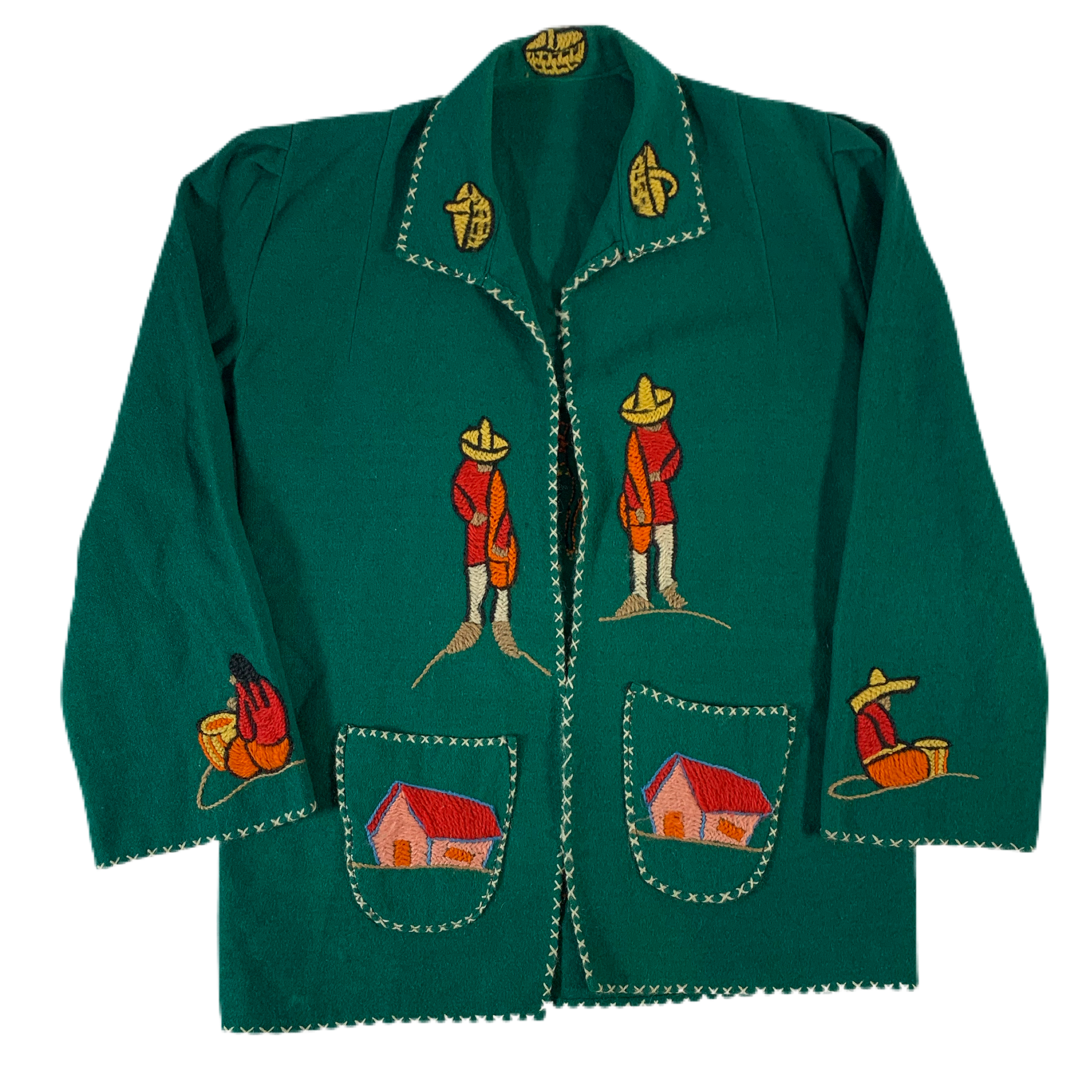 Vintage Embroidered Mexican “Souvenir” Jacket | jointcustodydc