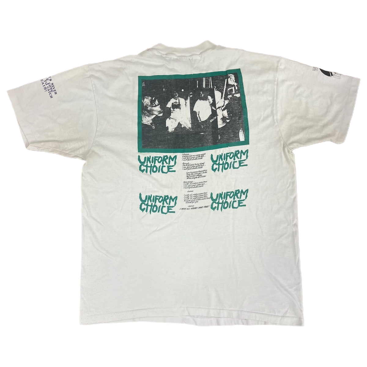 Vintage Uniform Choice &quot;A Wish To Dream&quot; 4-Sided T-Shirt