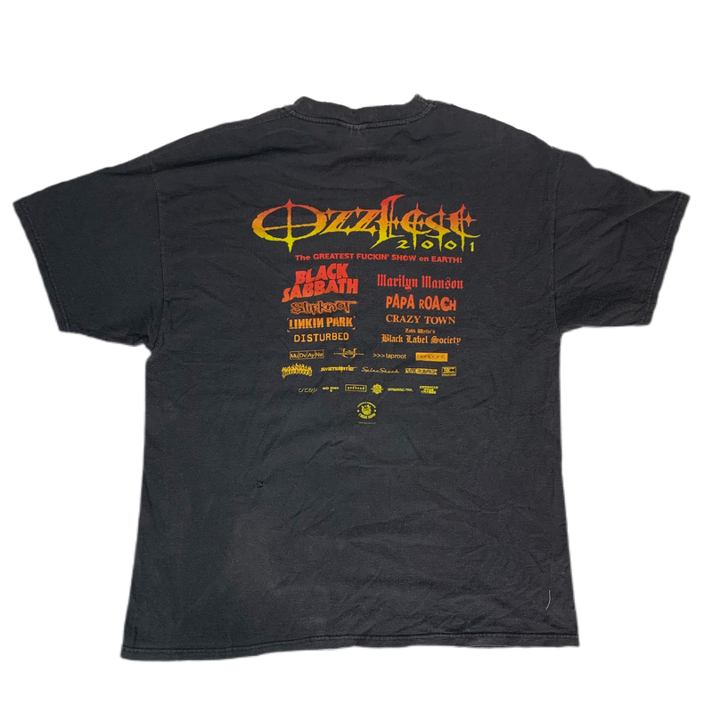 Vintage Ozzfest "2001" TShirt jointcustodydc