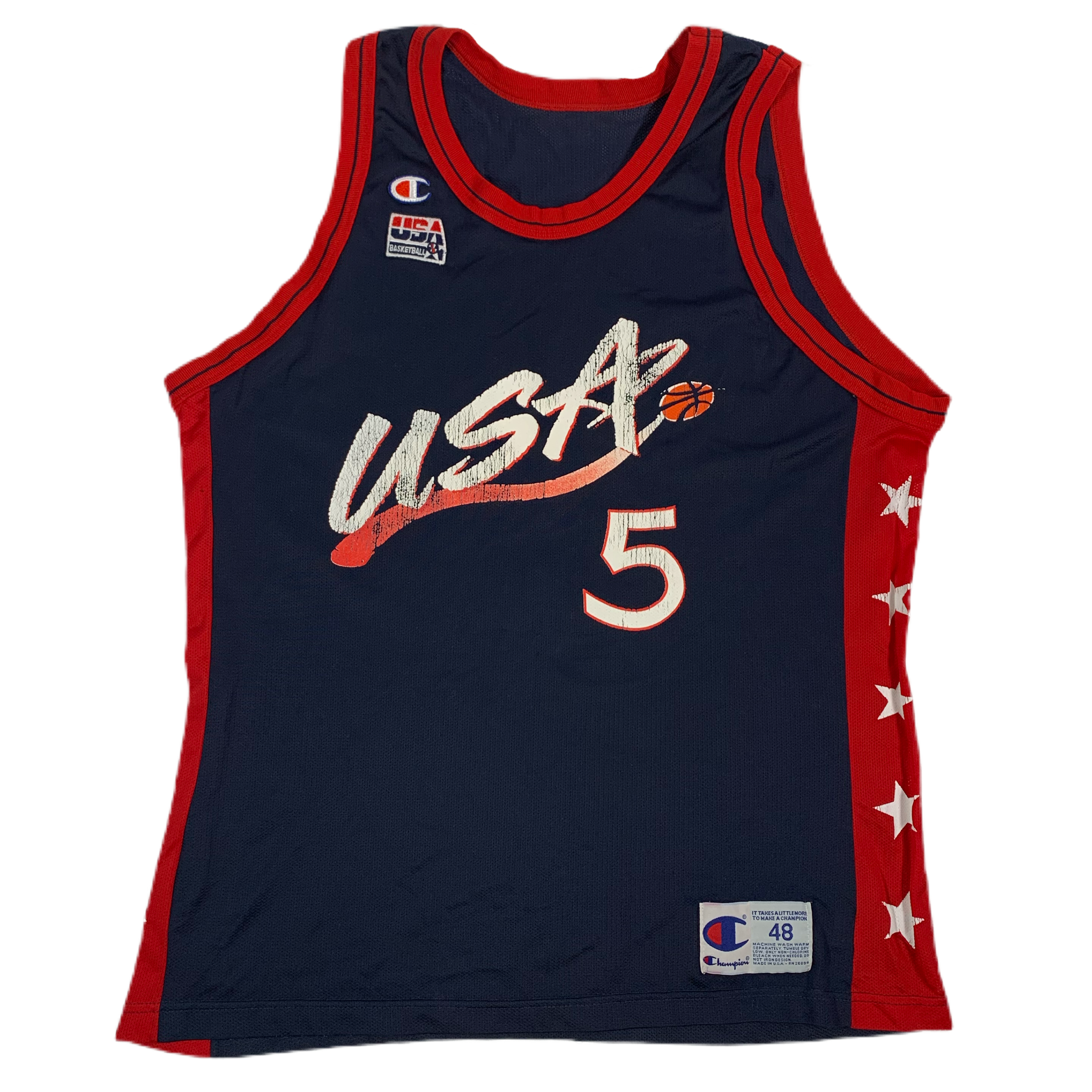 vintage usa basketball jersey