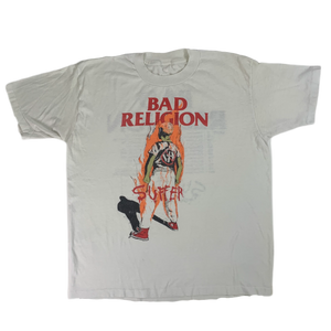 80s vintage BADRELIGION EPITAPH バンド Tシャツ | unimac.az