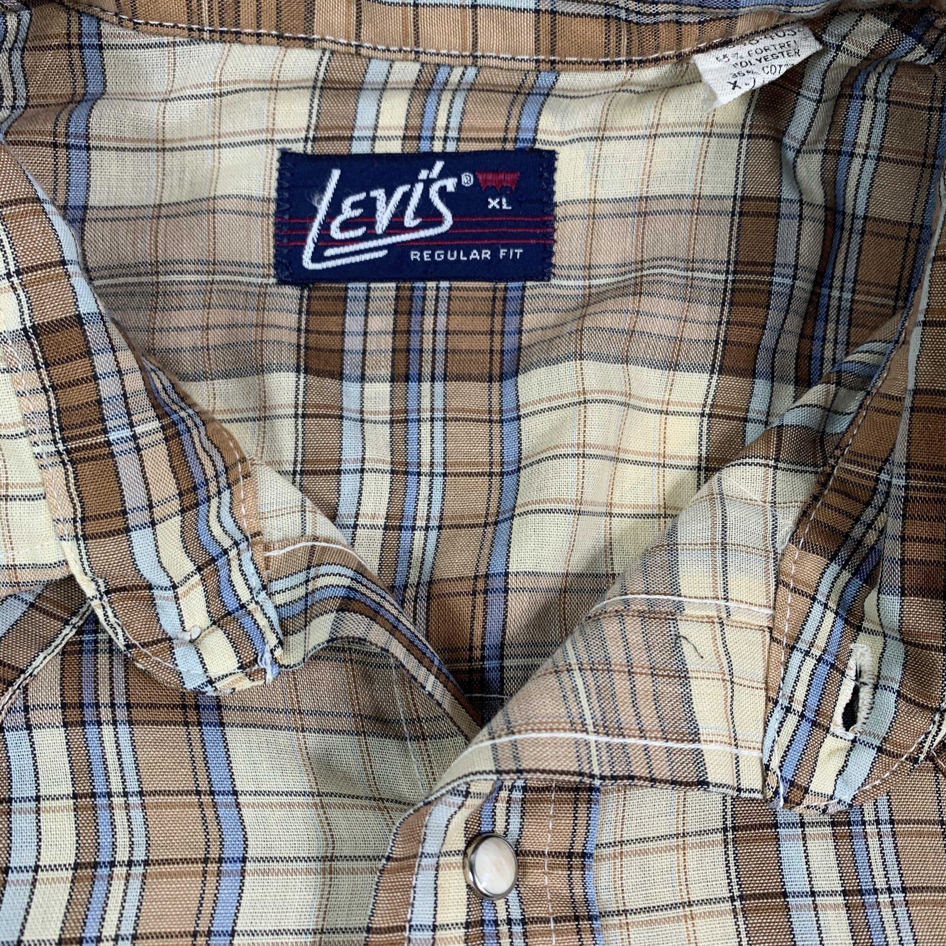 levi's pearl snap shirts