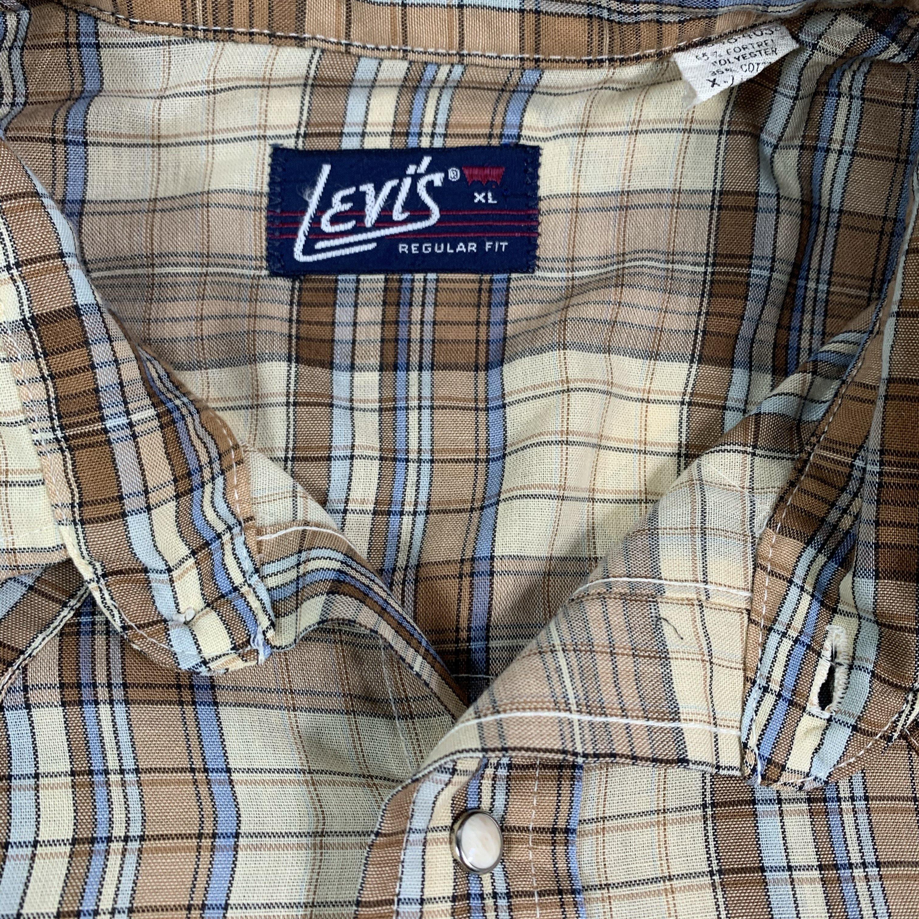 Vintage Levi's “Pearl Snap” Button Up Western Shirt | jointcustodydc