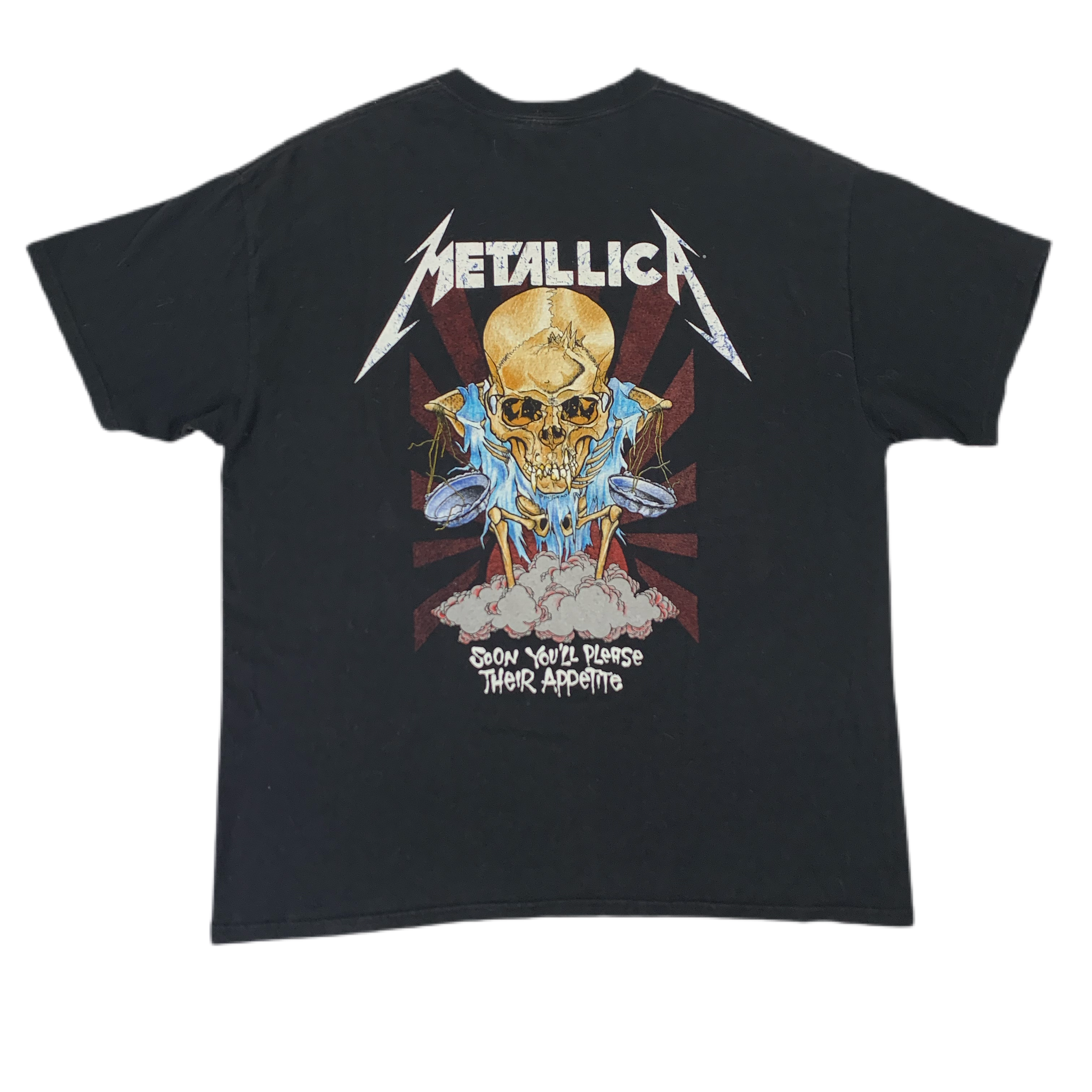 2002年春 METALLICA PUSHEAD vintage T-shirt XL | reumareica.com