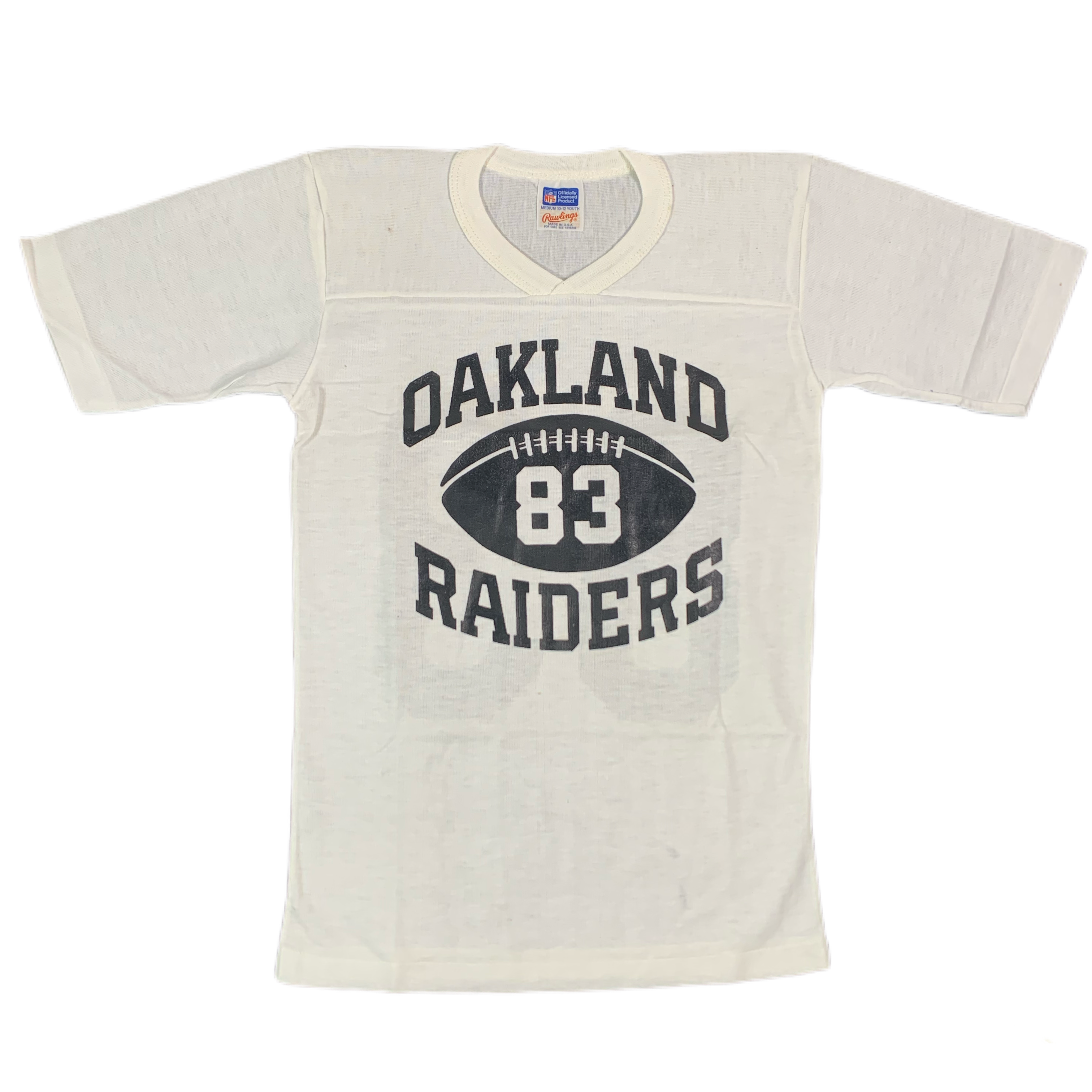 kids oakland raiders shirt