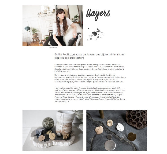 emilie poulin llayers portait interview