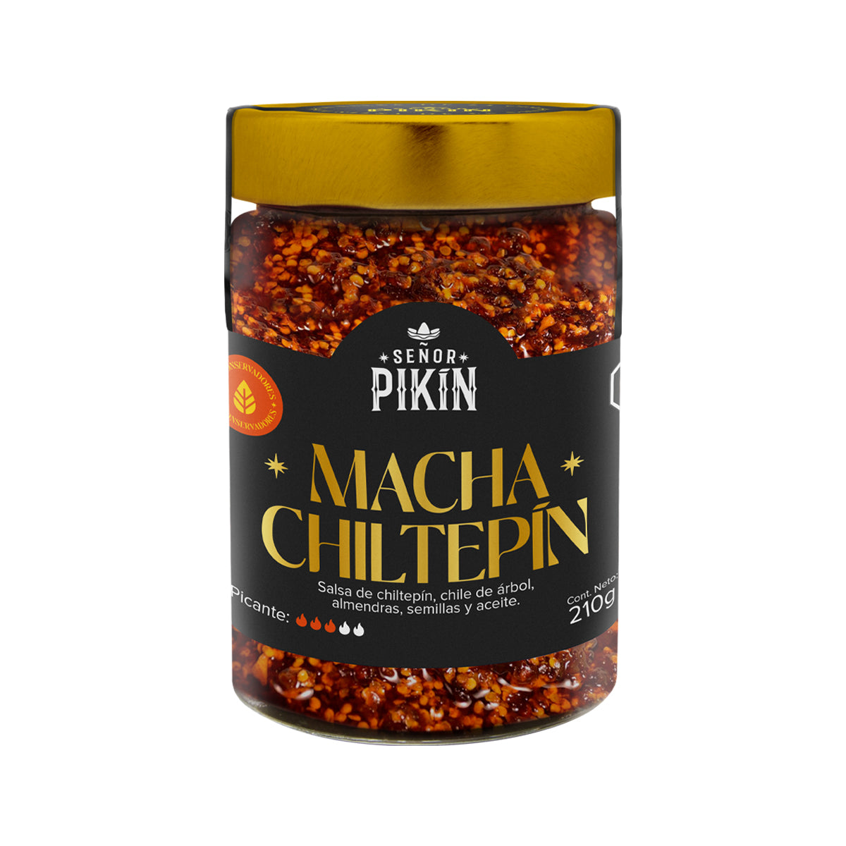 Salsa Macha Chiltepín (210g) – OKKOSUPERFOODS