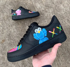 painting black air force 1