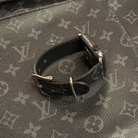 Louis Vuitton Eclipse Monogram Apple Watch Band – CustomizerDepot