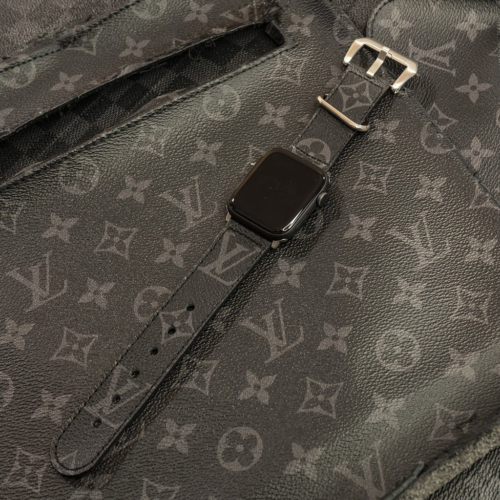 Louis Vuitton Eclipse Monogram Apple Watch Band – CustomizerDepot