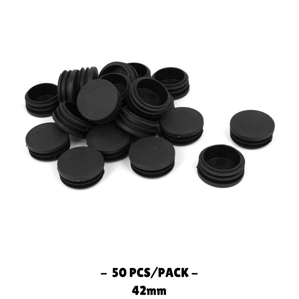 42MM - Round Plastic End Caps - 10PCS/50PCS - Buy Online | OzSupply